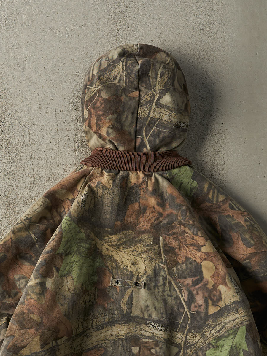 Vintage Y2K Camo Duxbak x Advantage Camo Jacket (M/L)