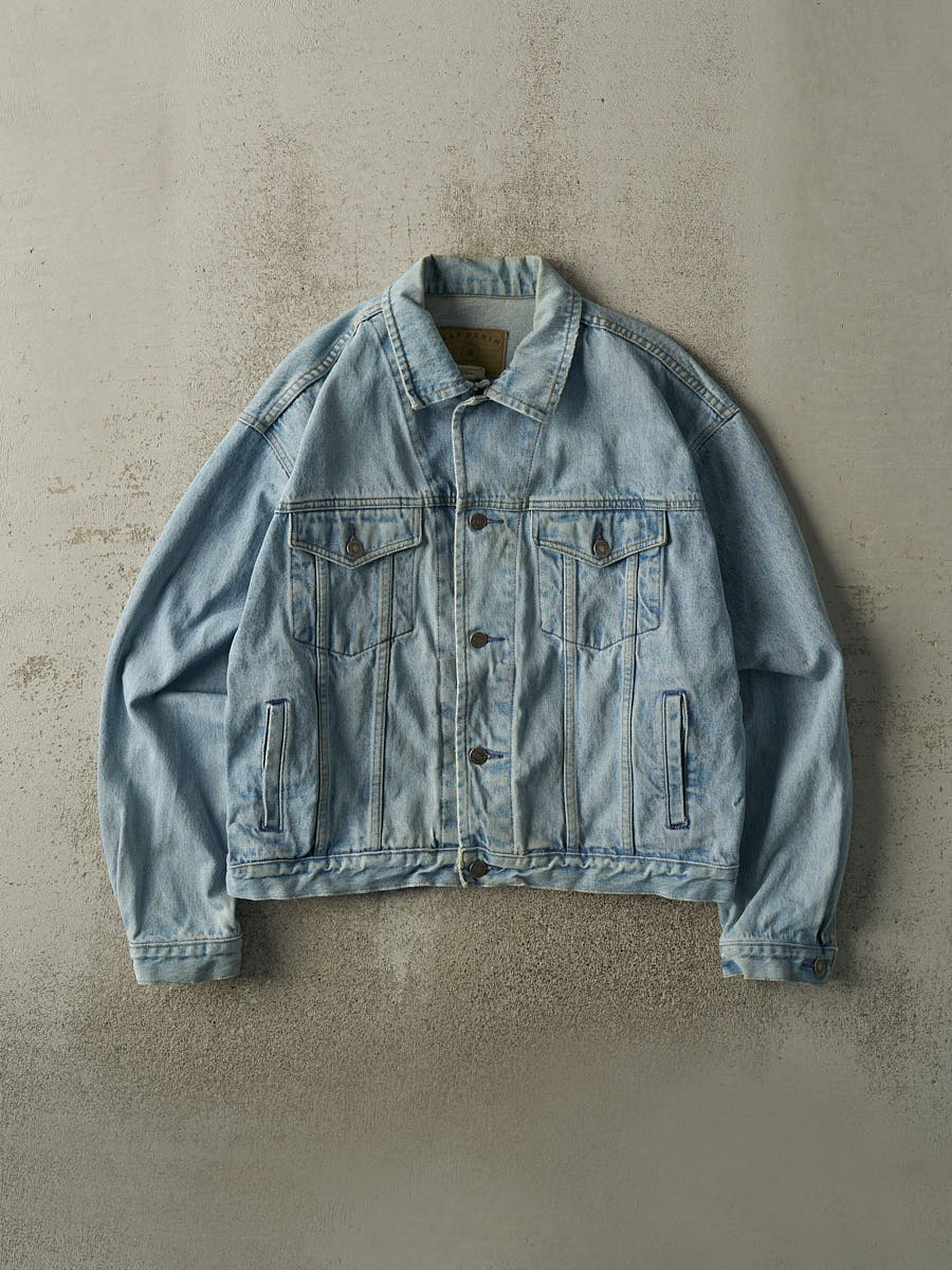 Vintage 90s Light Wash Gap Denim Jacket (L)
