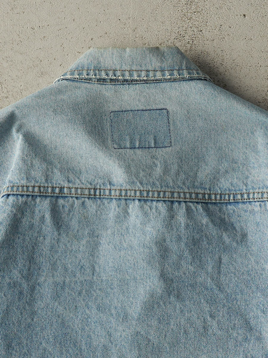 Vintage 90s Light Wash Gap Denim Jacket (L)