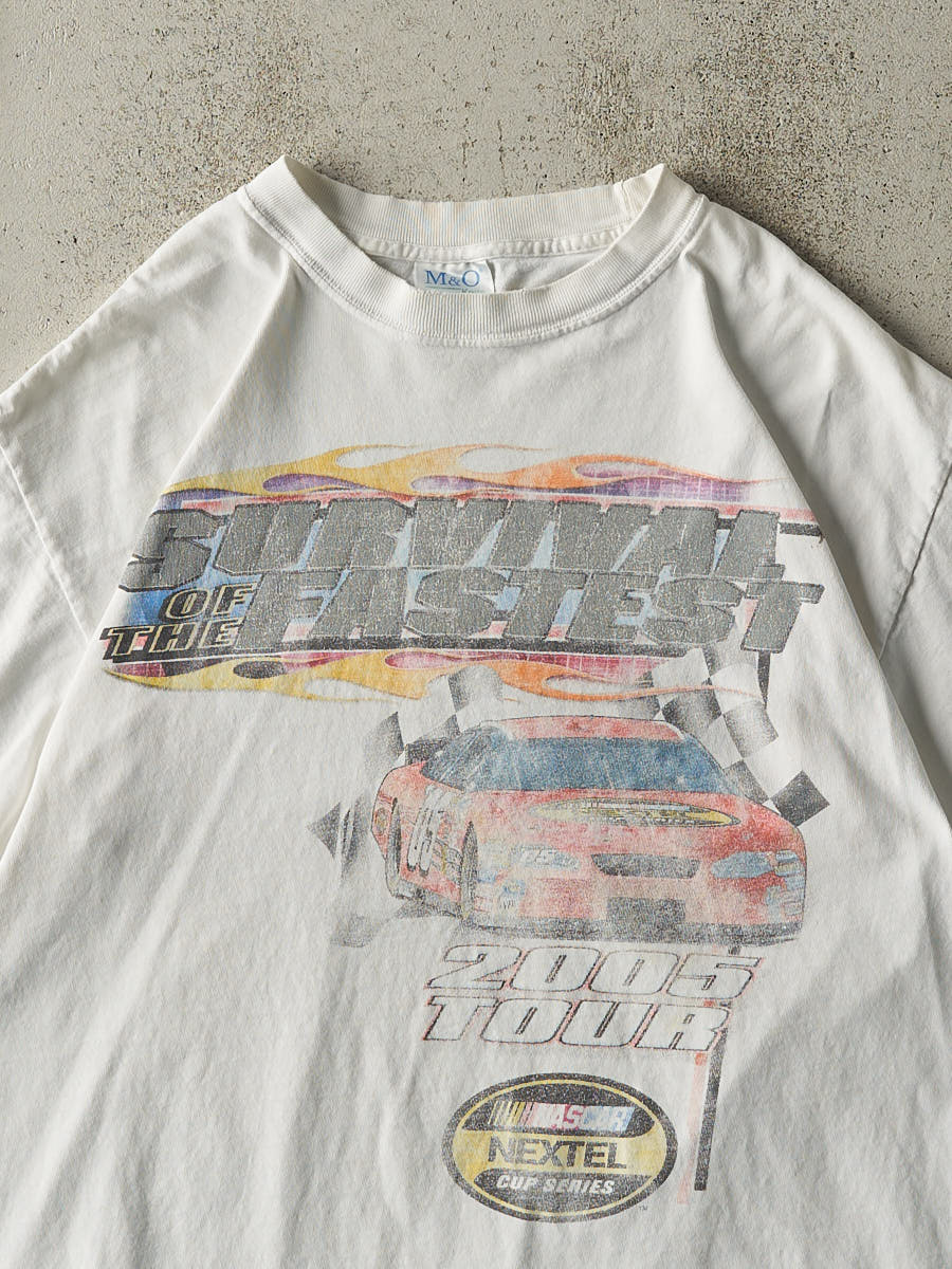 Vintage 05' White Nascar Nextel Cup Tee (M/L)