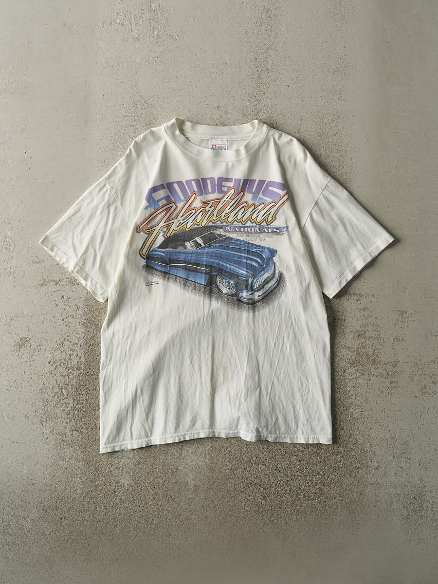 Vintage 96' White Good Guys Heartland Nationals Racing Tee (M/L)