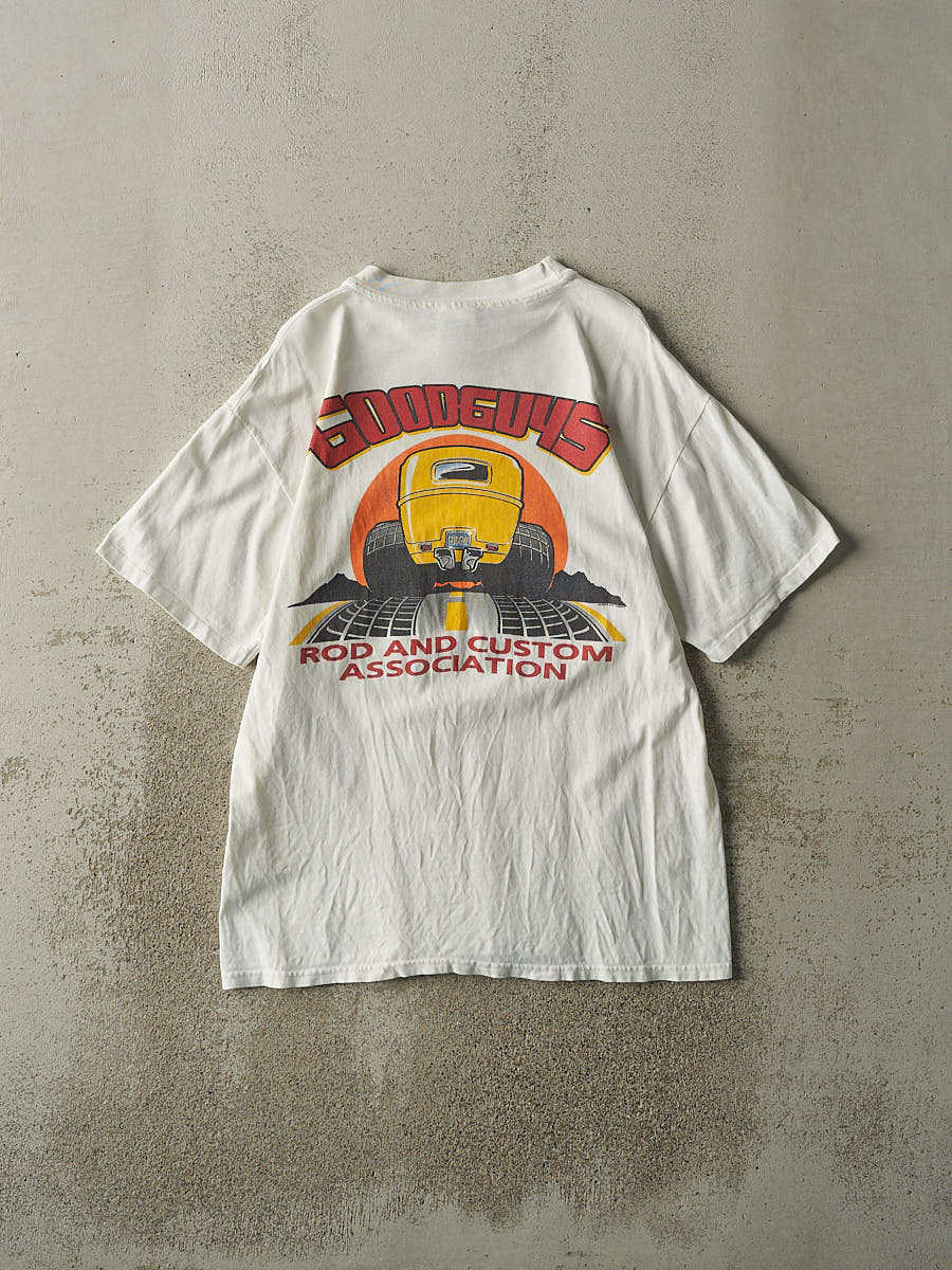 Vintage 96' White Good Guys Heartland Nationals Racing Tee (M/L)