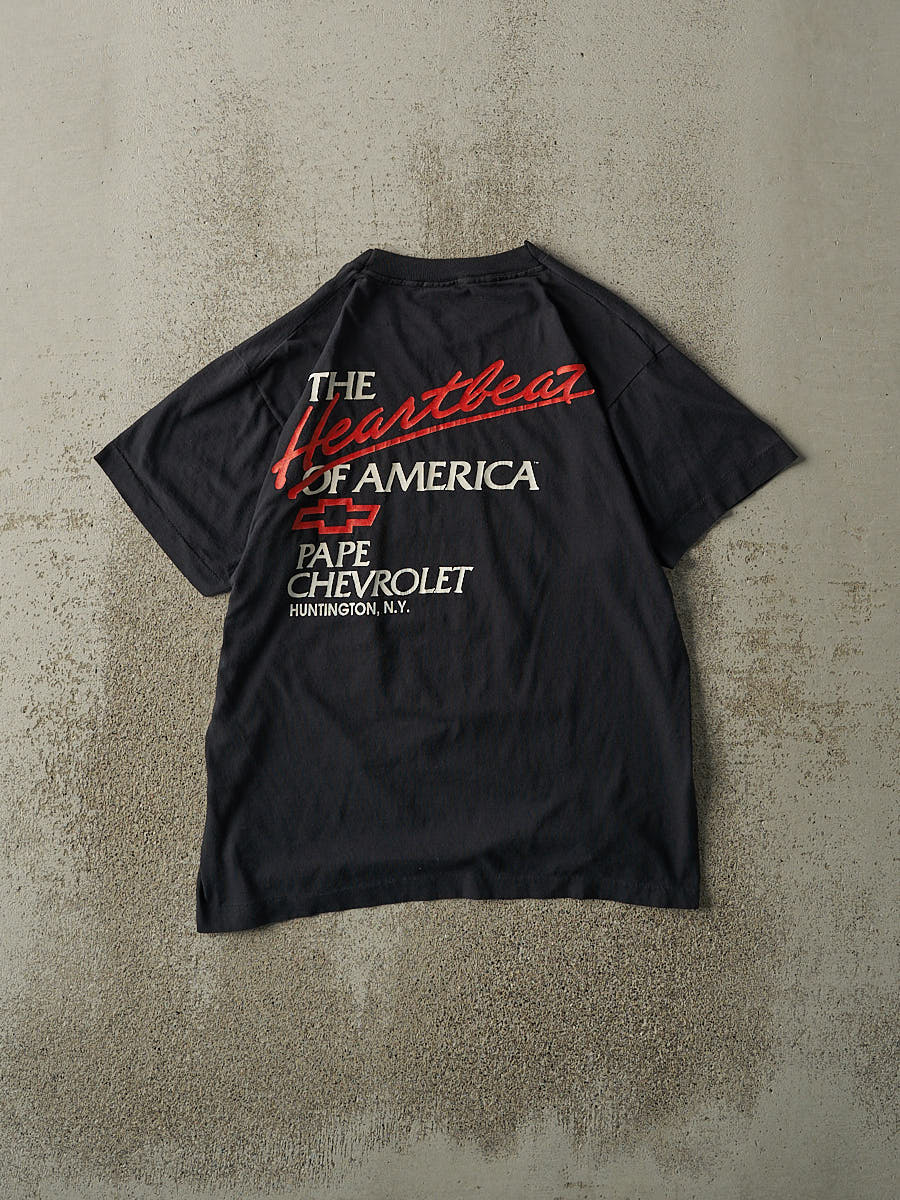 Vintage 93' Black "Out in the Streets" Road Rally Single Stitch Tee (S/M)