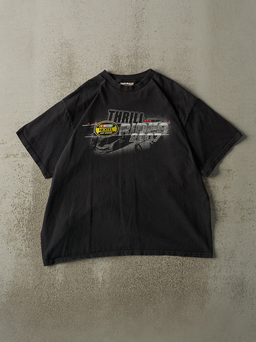 Vintage 07' Black Nascar Nextel Cup Racing Tee (XL)
