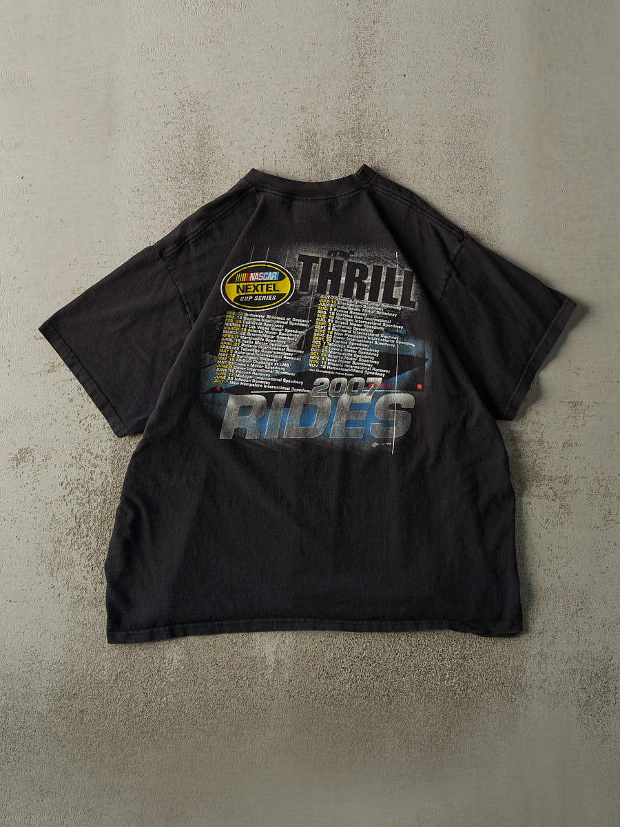 Vintage 07' Black Nascar Nextel Cup Racing Tee (XL)