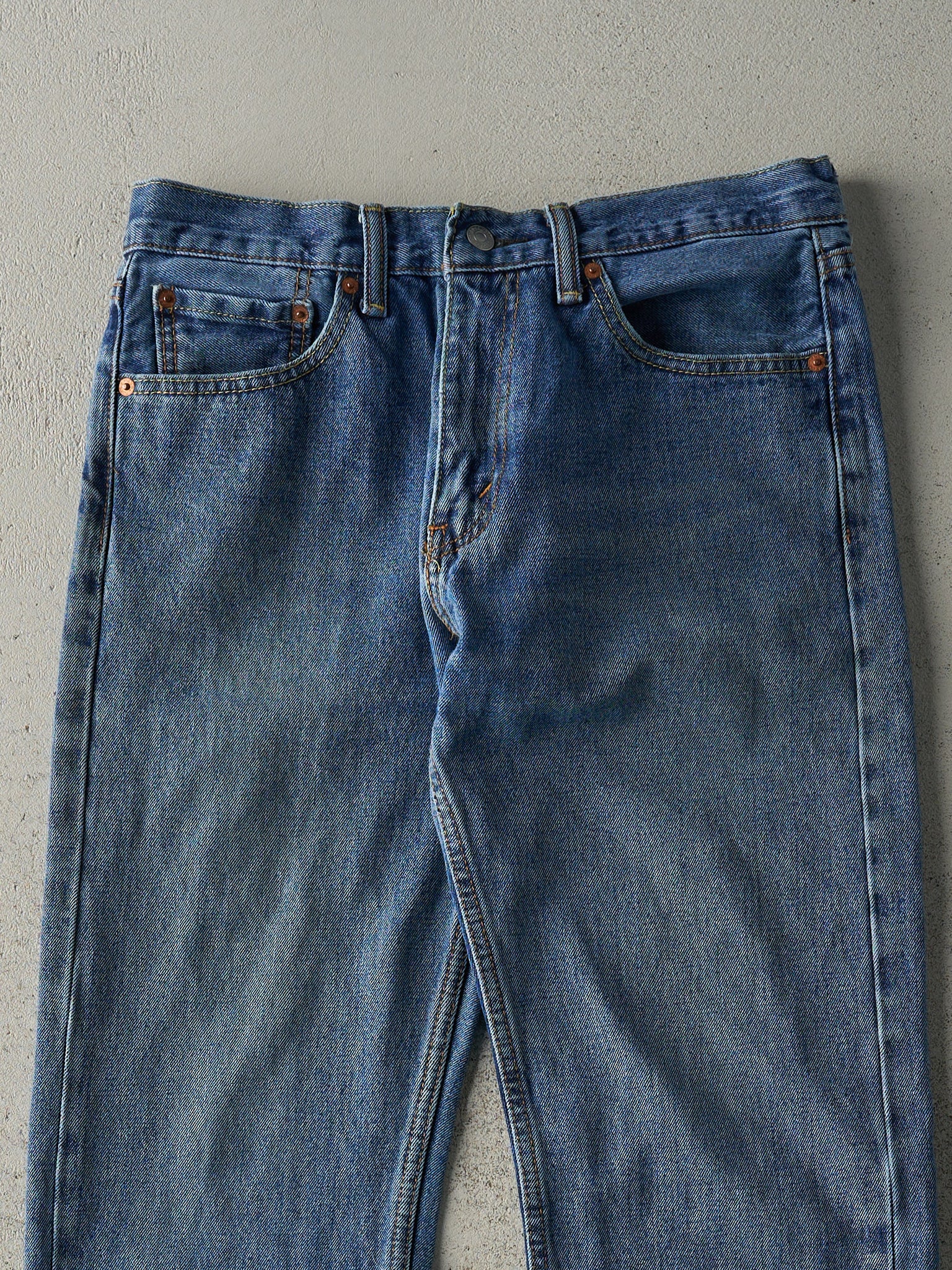 Vintage Y2K Mid Wash Levi's 505 Jeans (32x30.5)