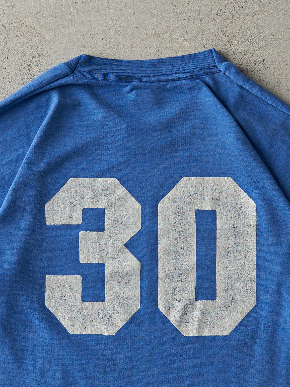 Vintage 90s Blue Milton Mustangs Single Stitch Tee (M)