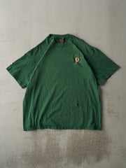 Vintage 90s Green Embroidered Oakland Athletics MLB Tee (L)