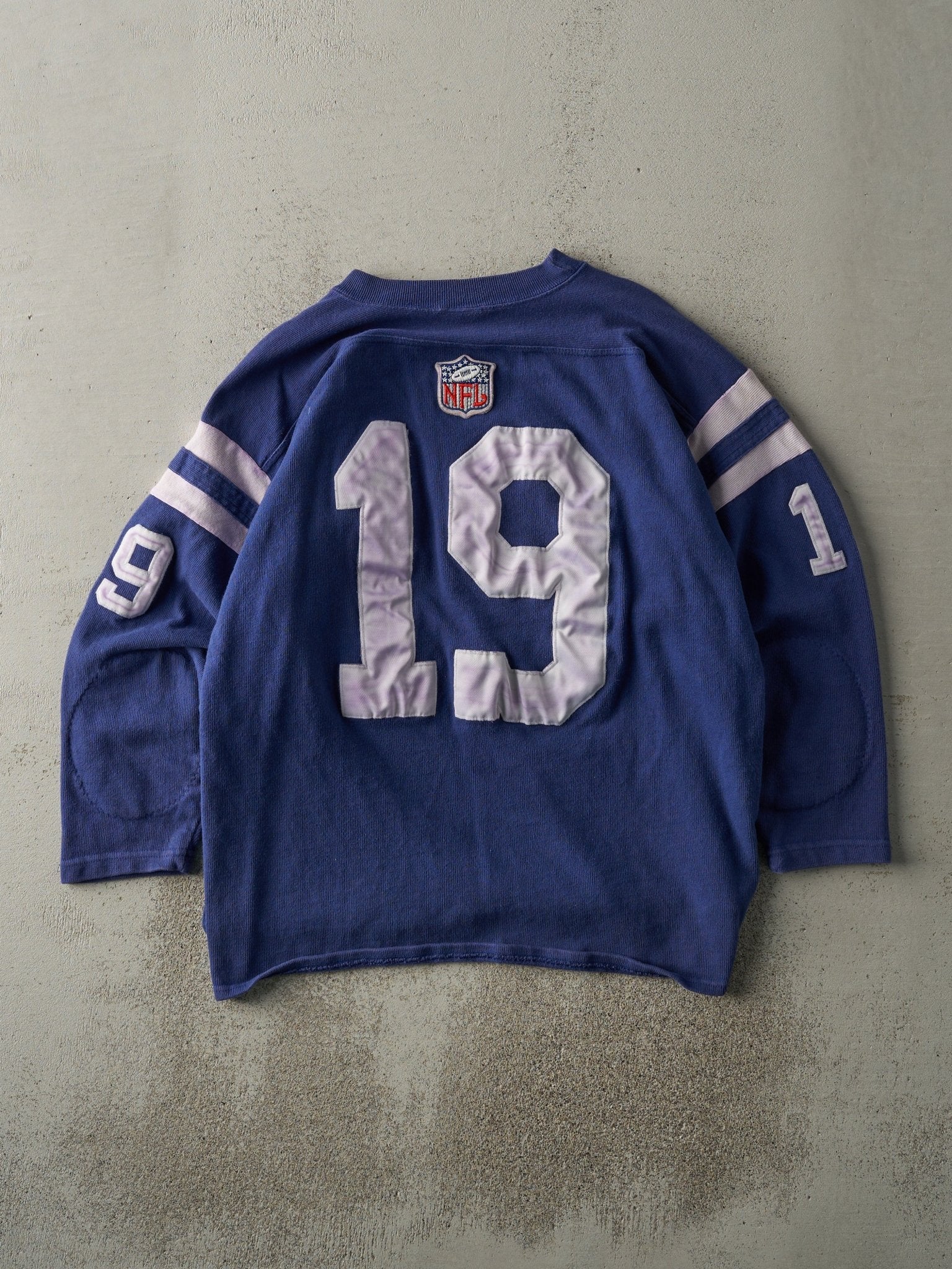 Vintage 90s Blue Baltimore Colts NFL Throwback Collection Boxy Sweatshirt (L)