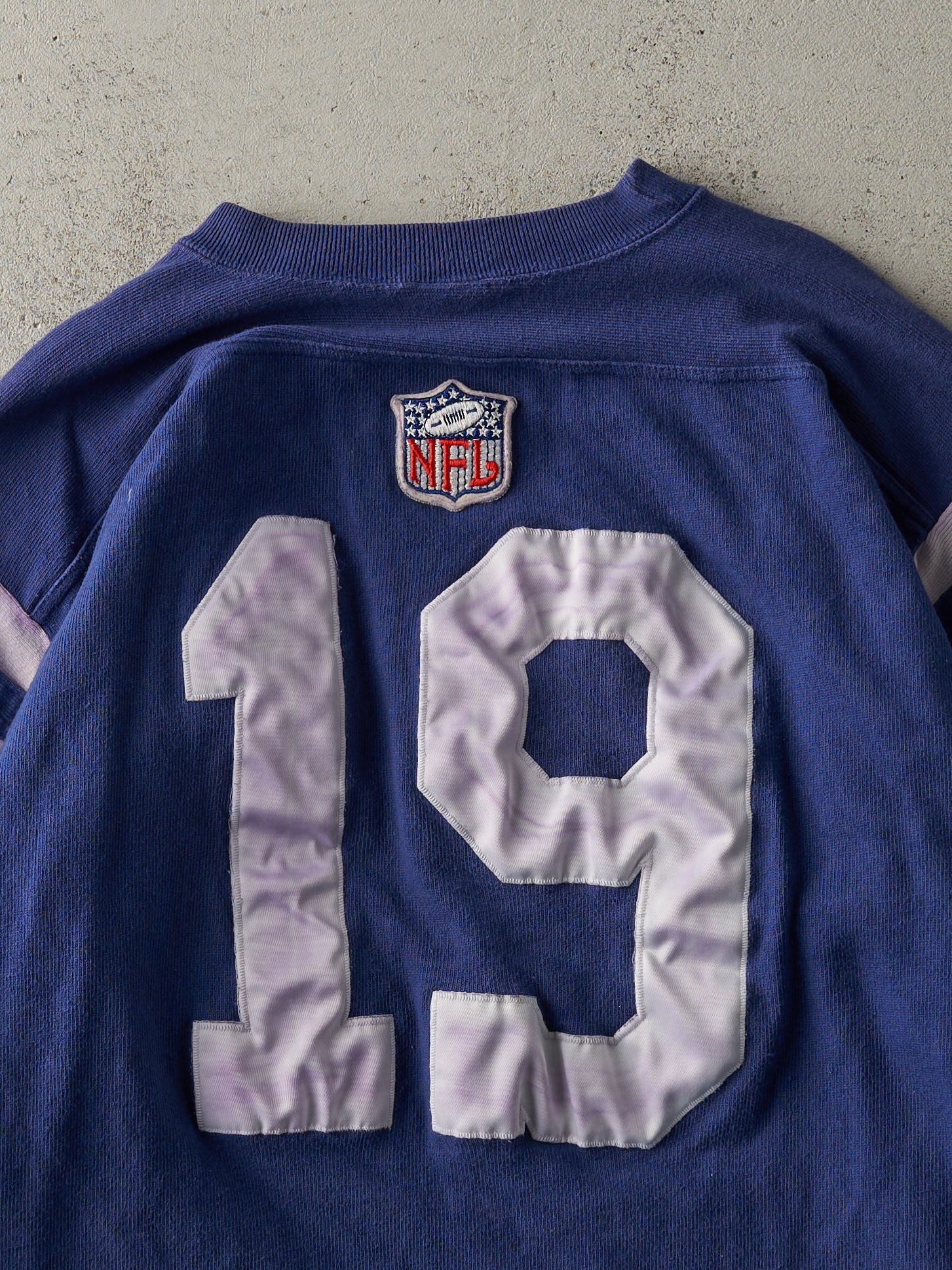Vintage 90s Blue Baltimore Colts NFL Throwback Collection Boxy Sweatshirt (L)