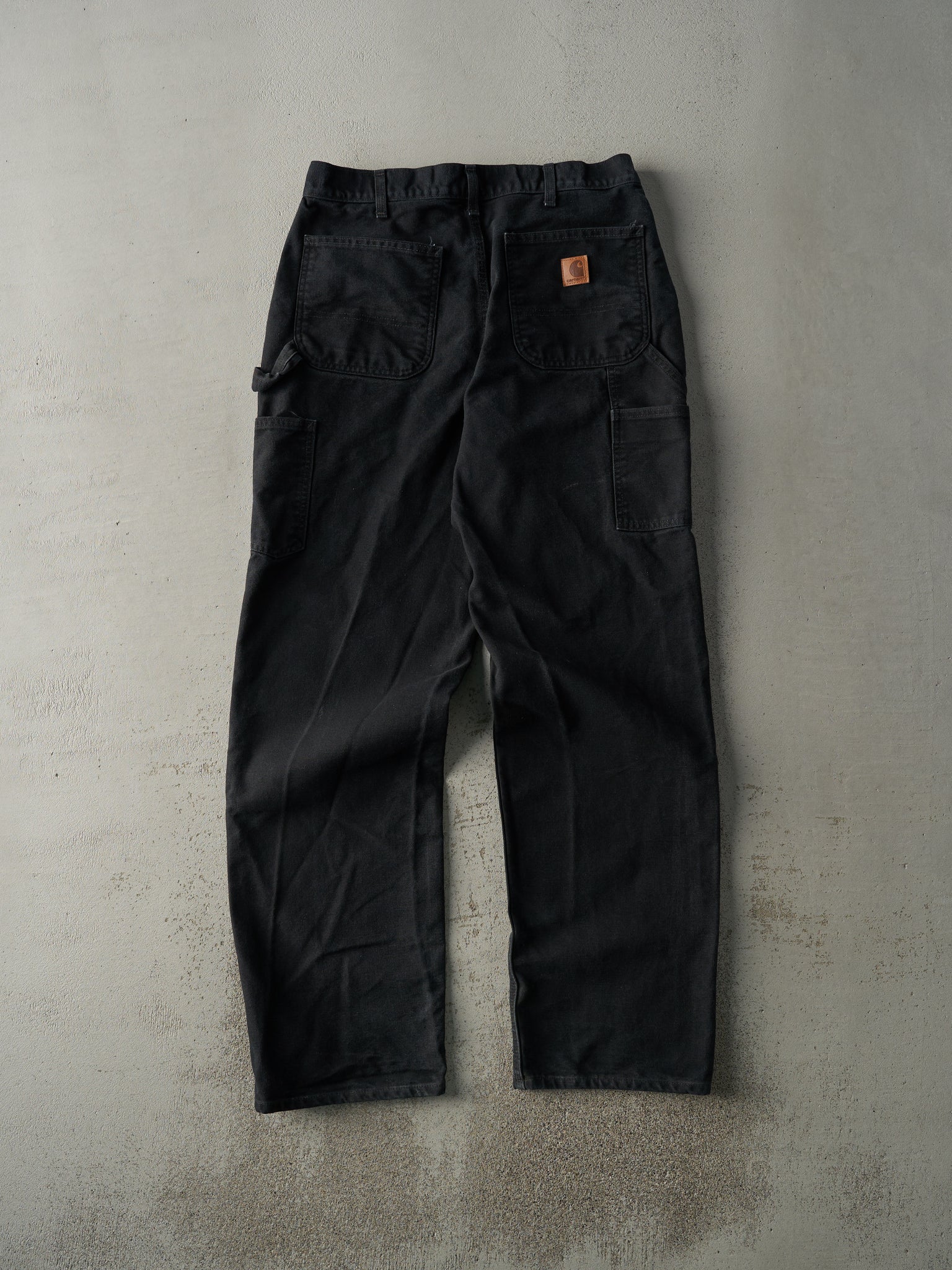 Vintage Y2K Black Carhartt Carpenter Pants (31.5x33.5)