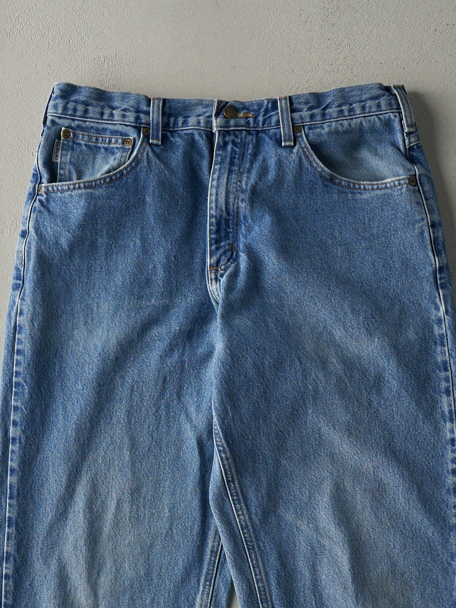 Vintage Y2K Mid Wash Carhartt Jeans (34x33.5)