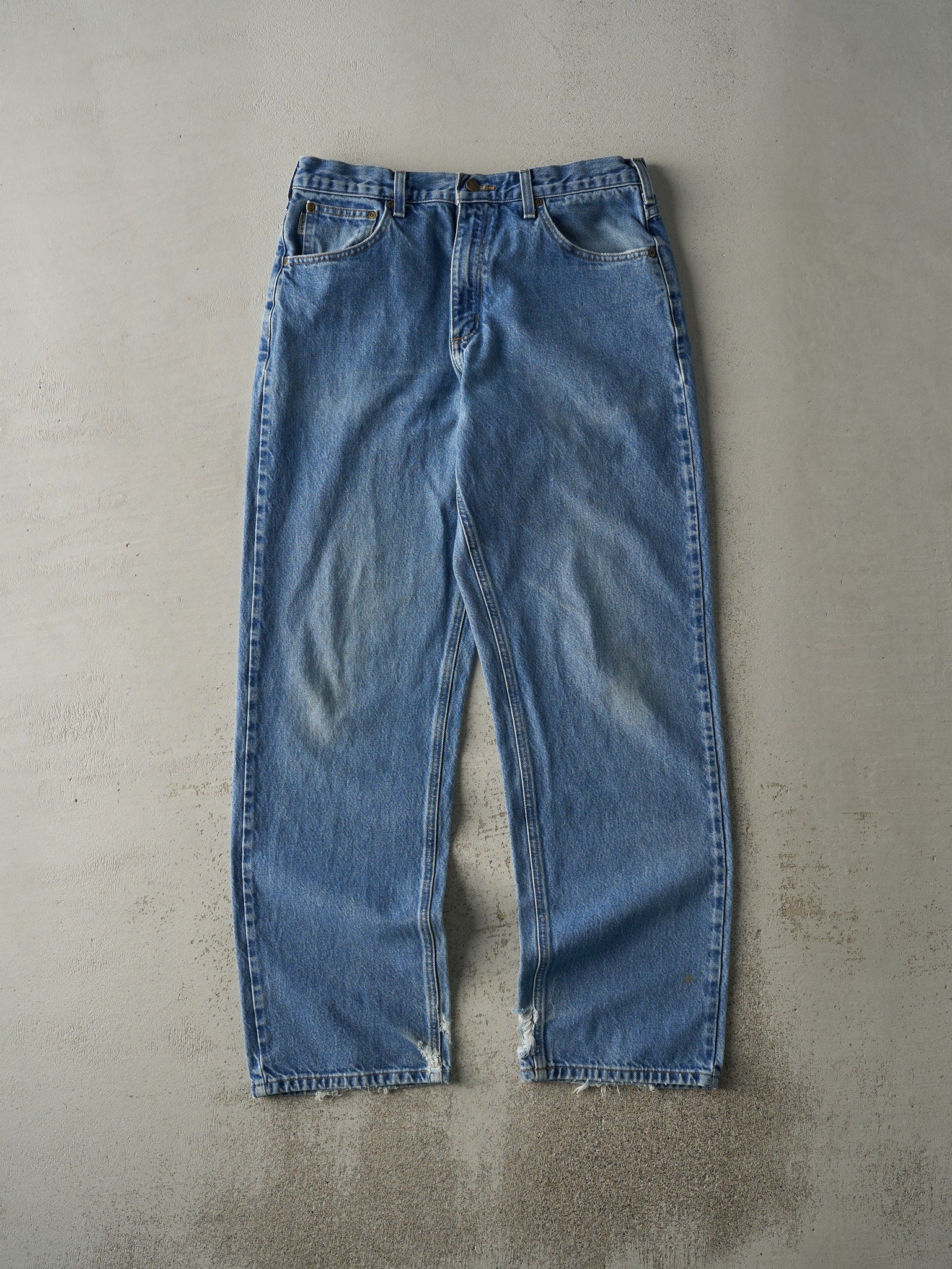 Vintage Y2K Mid Wash Carhartt Jeans (34x33.5)