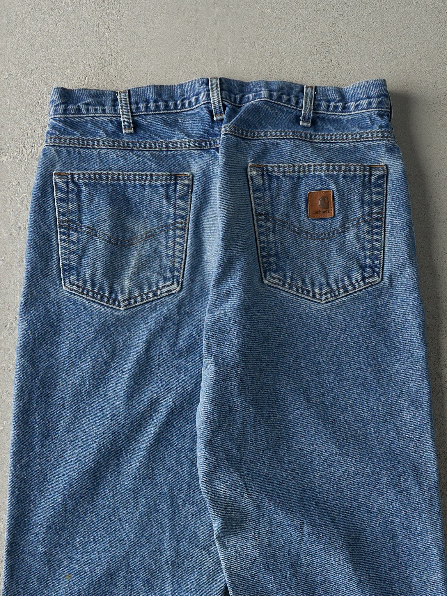 Vintage Y2K Mid Wash Carhartt Jeans (34x33.5)