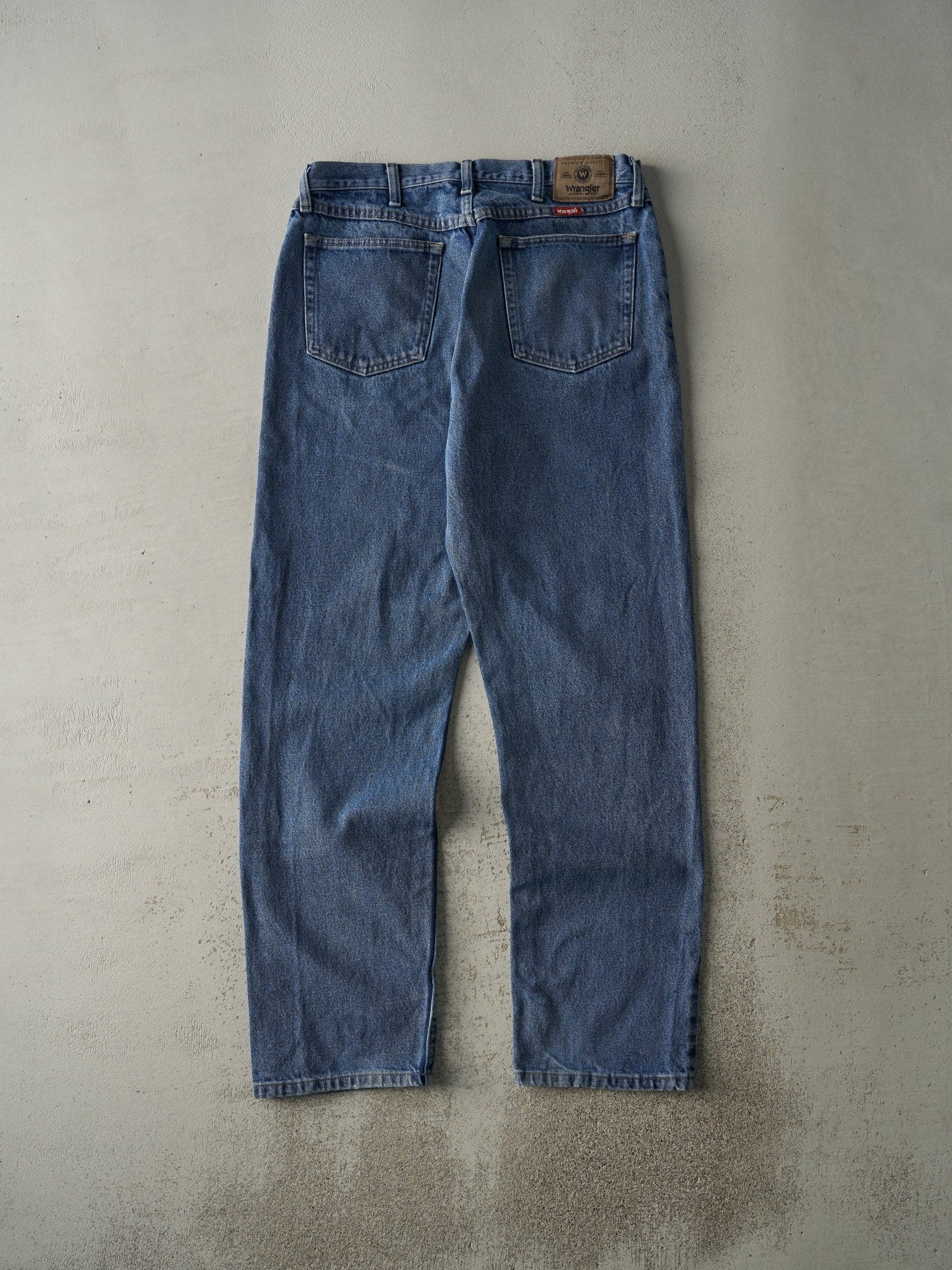 Vintage 90s Dark Wash Wrangler Jeans (34x33.5)