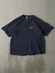 Vintage 90s Navy Blue Chase Bank Champion Tee (L)