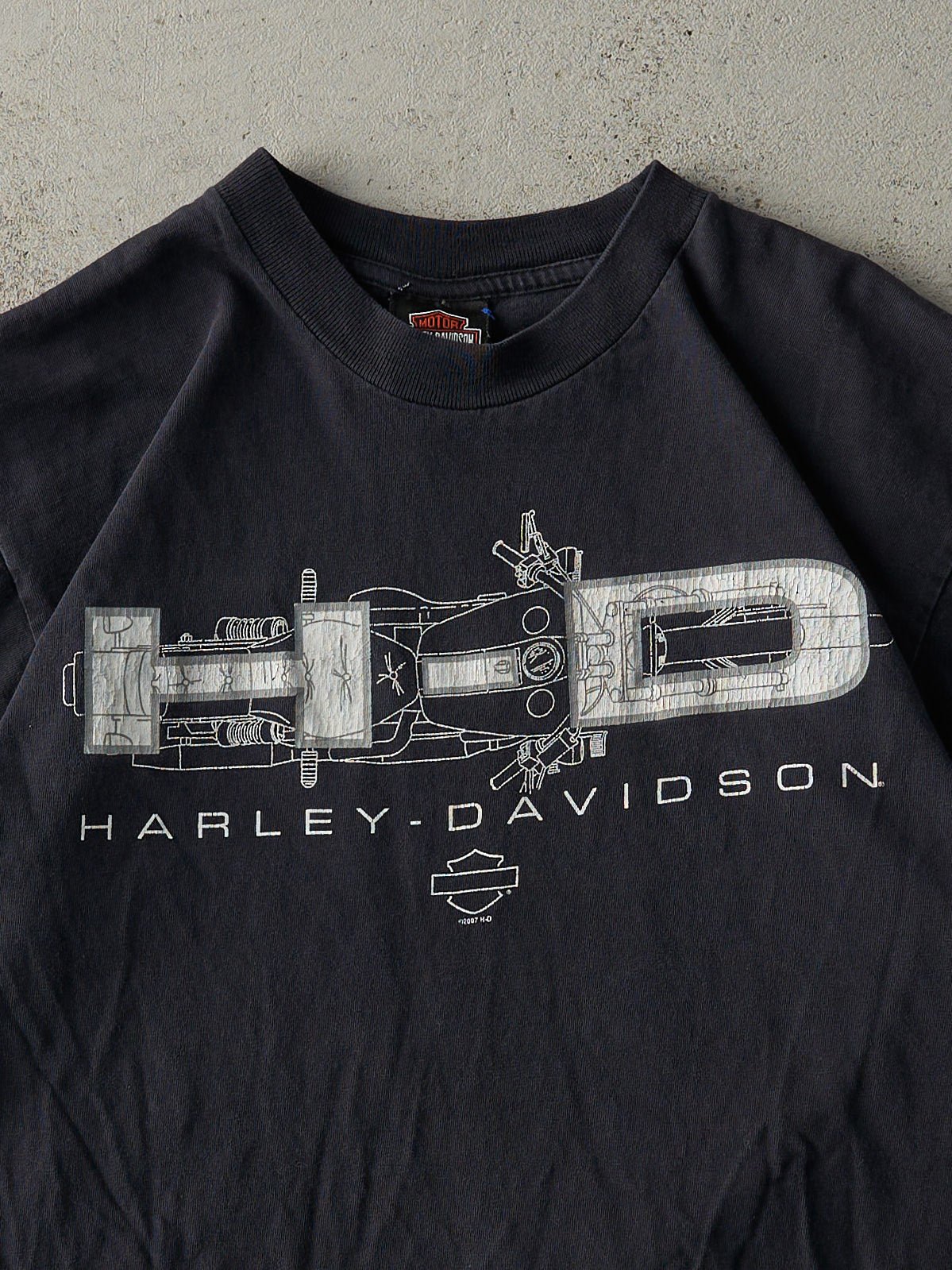 Vintage 07' Black Kingman AZ Harley Davidson Tee (S/M)