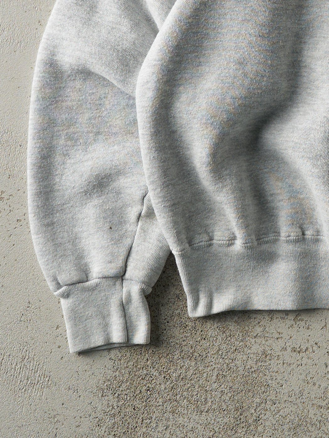 Vintage 90s Heather Grey Notre Dame University Boxy Crewneck (L)