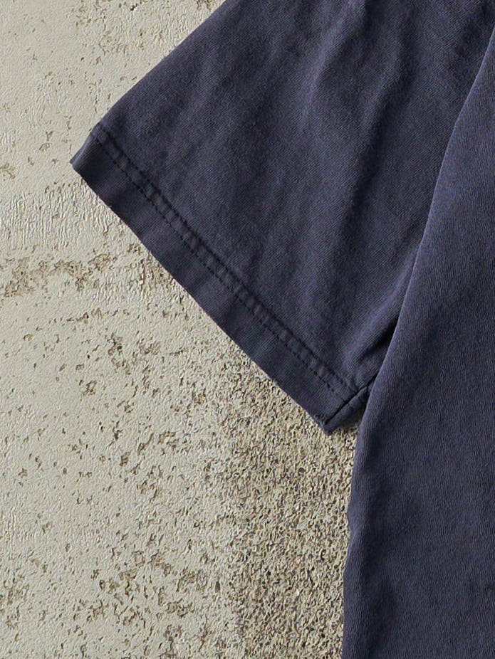 Vintage Y2K Navy Blue University of Toledo Tee (S/M)