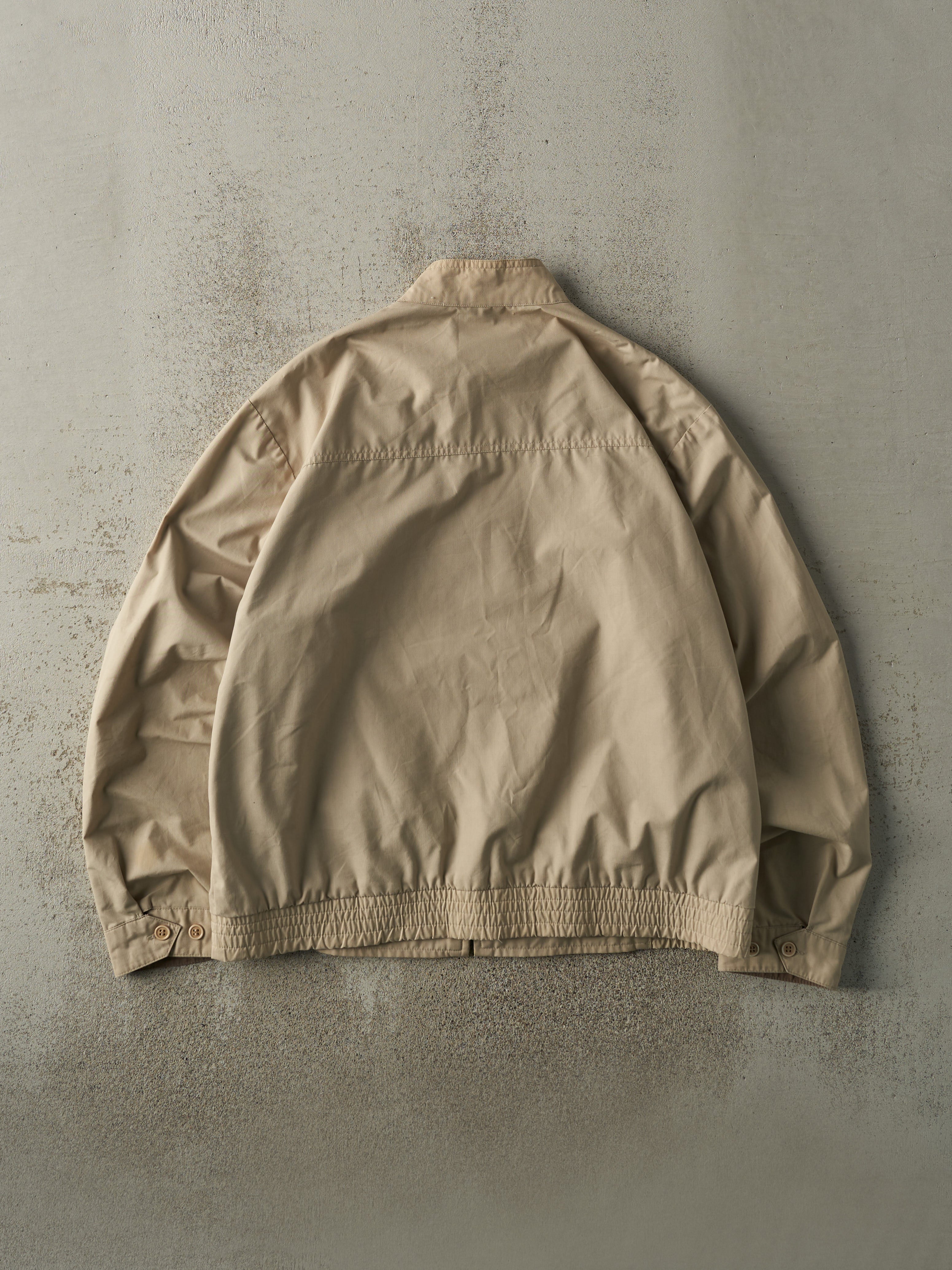 Vintage 80s Beige London Fog Harrington Jacket (M/L)