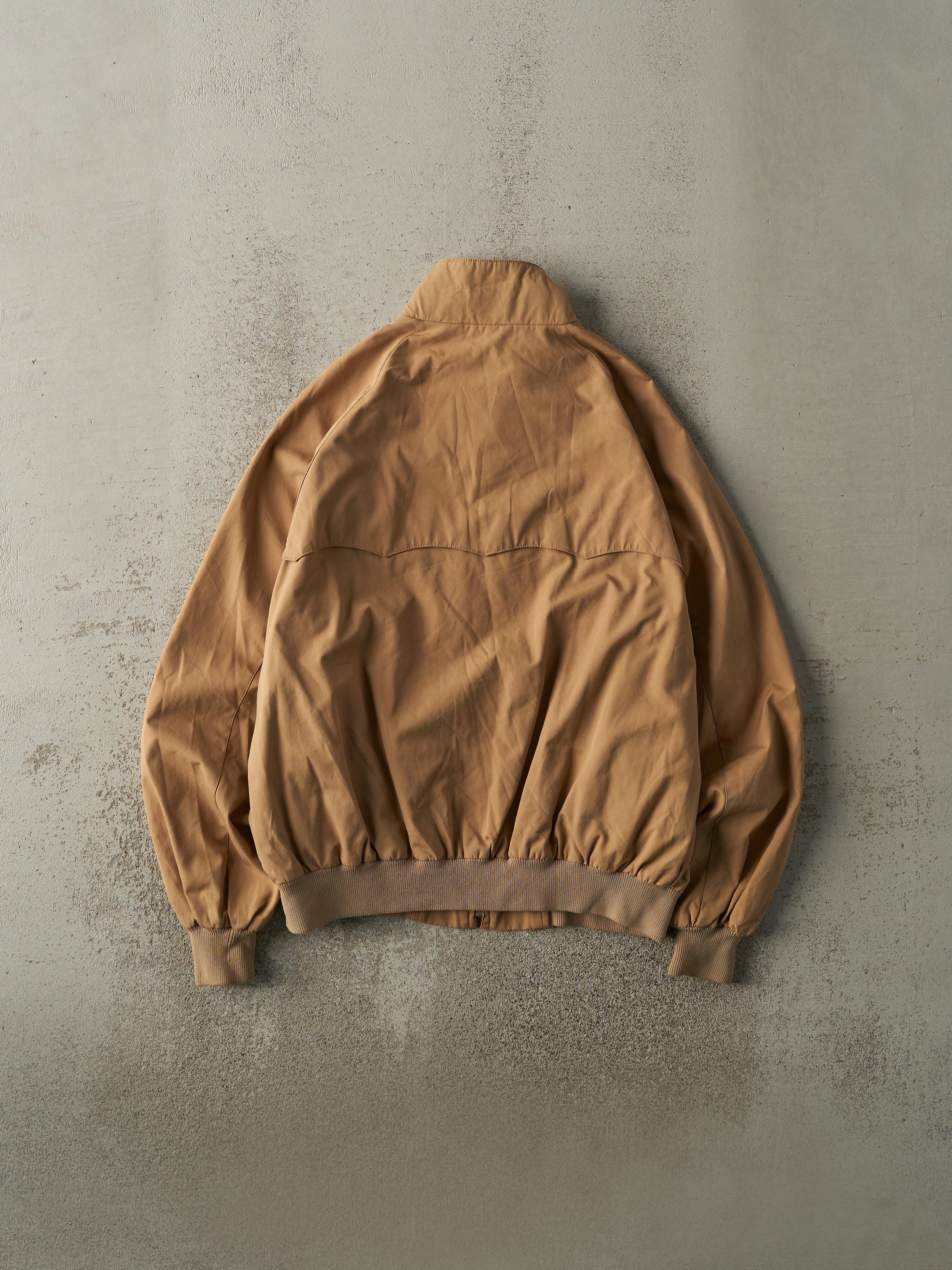 Vintage 90s Beige Harrington Jacket (L/XL)