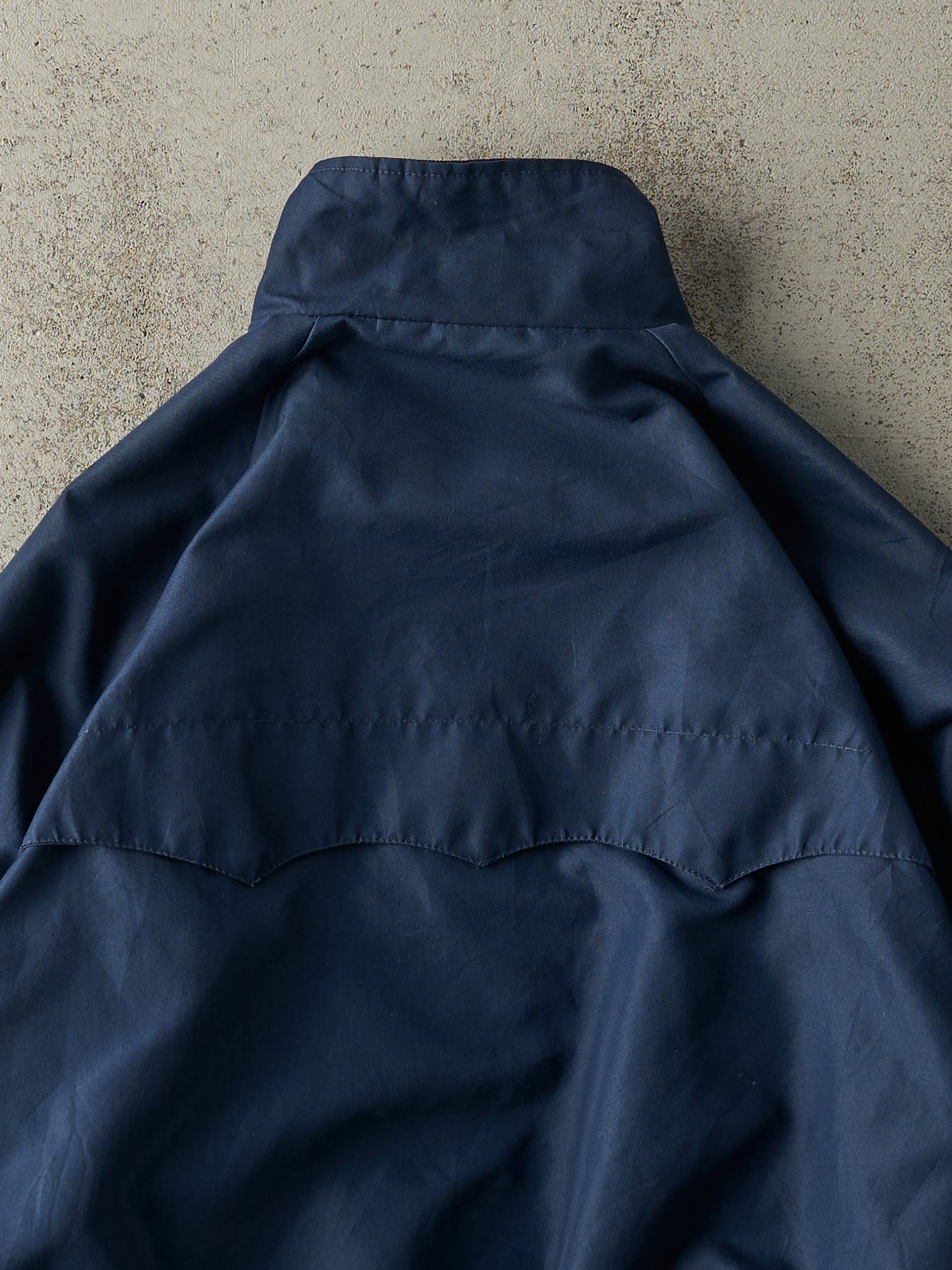 Vintage 80s Navy Blue Harrington Jacket (M/L)