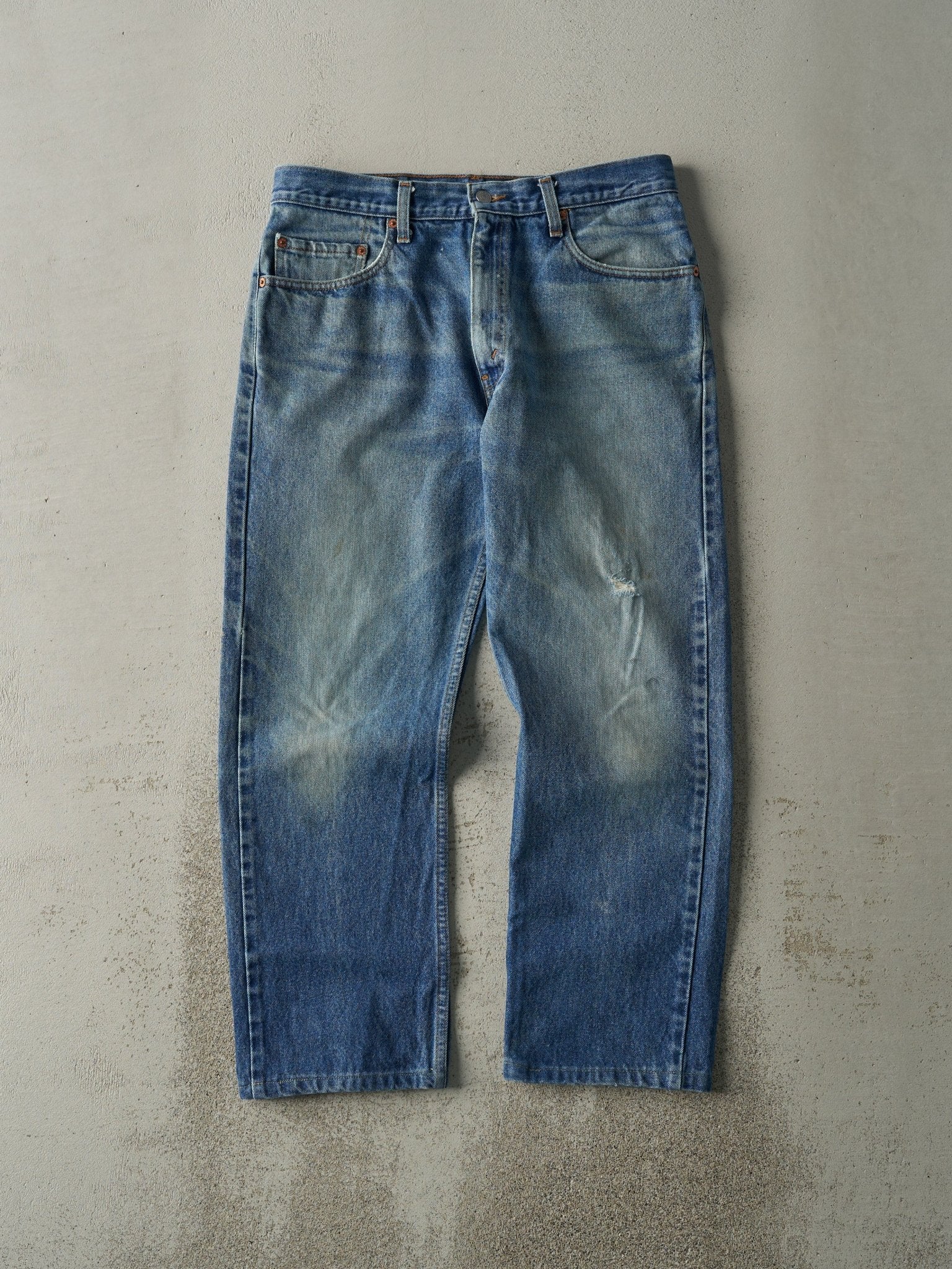 Vintage 80s Mid Wash Levi's 505 Jeans (33x26.5)