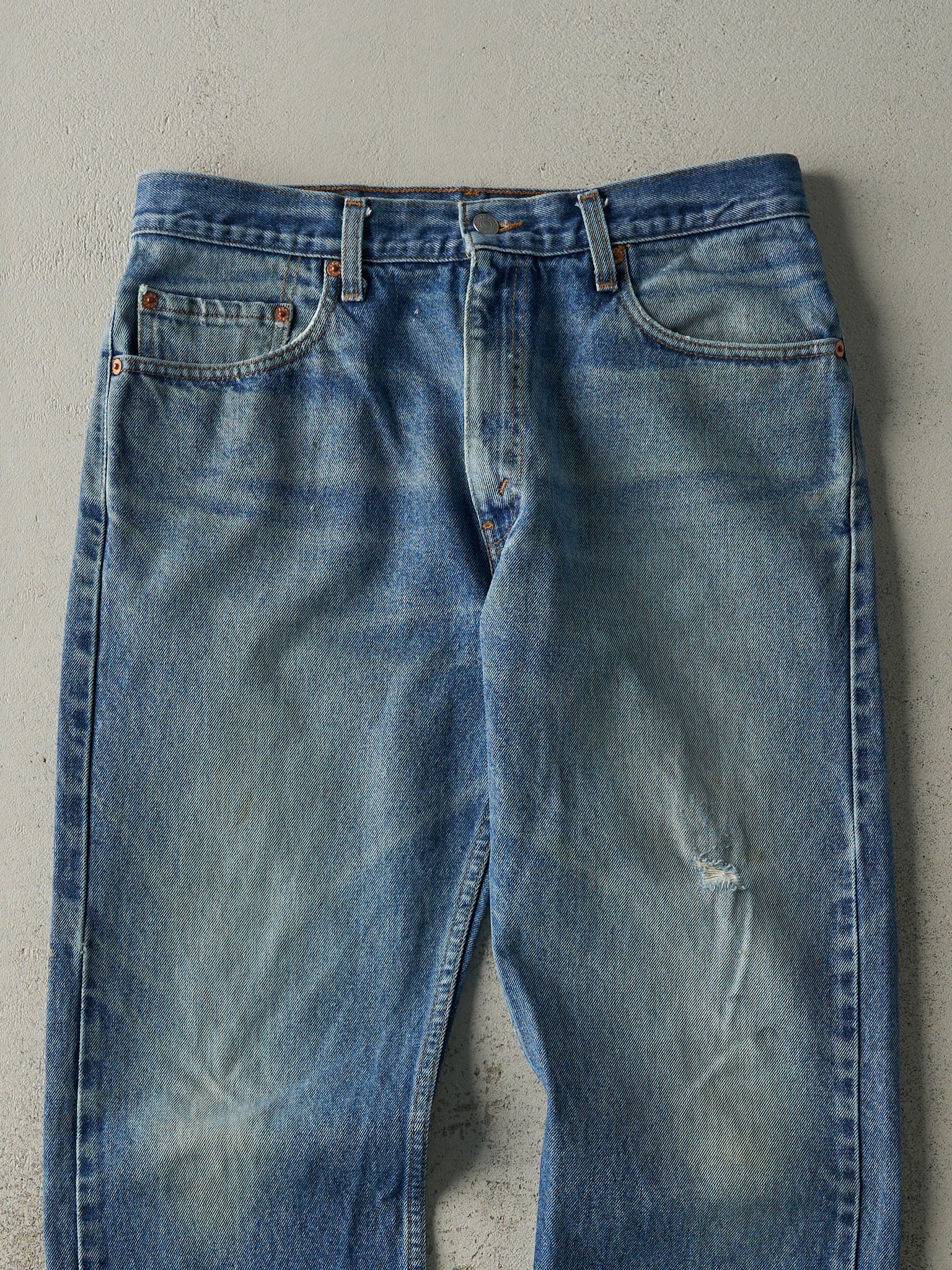 Vintage 80s Mid Wash Levi's 505 Jeans (33x26.5)
