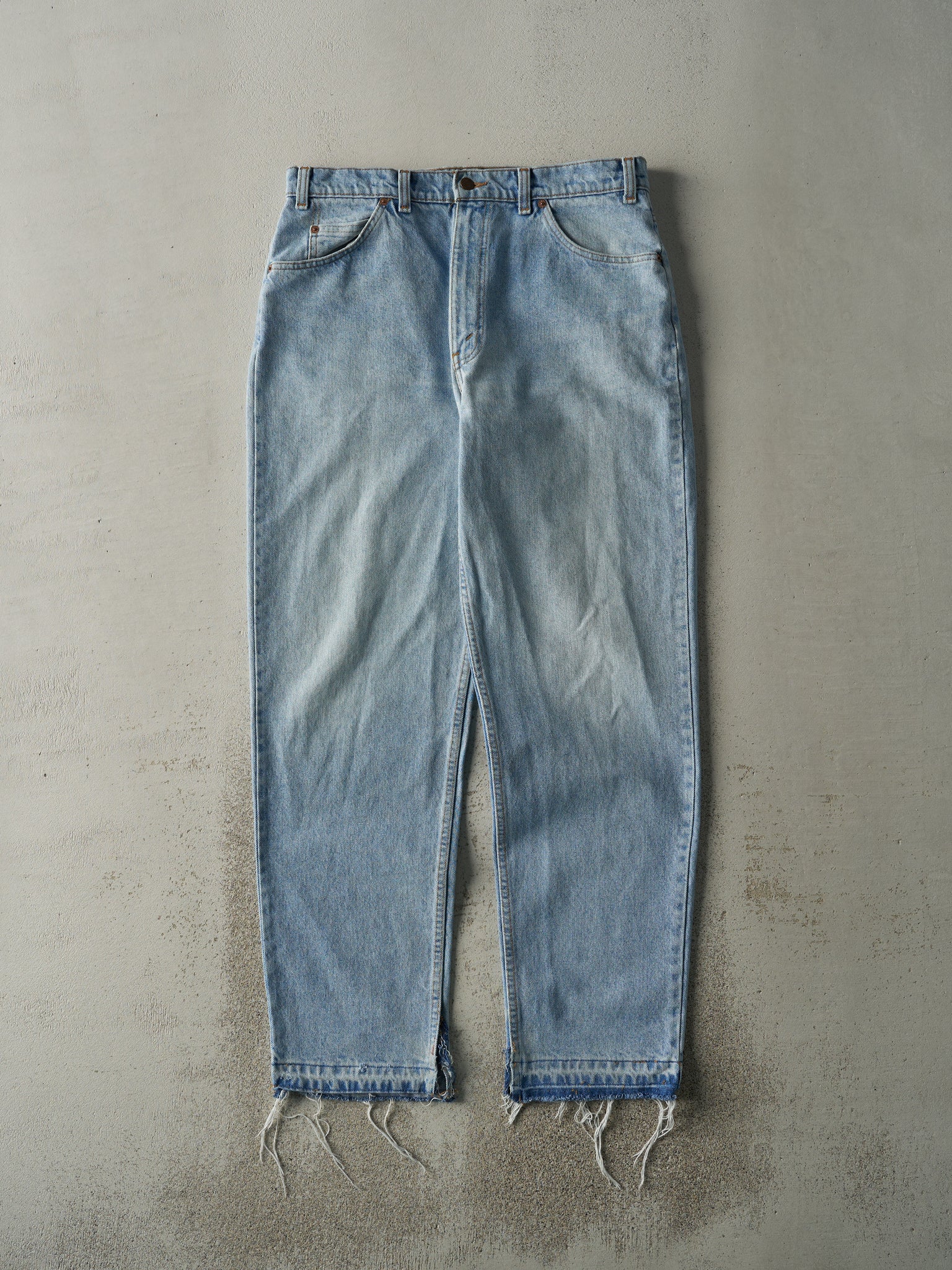 Vintage 80s Light Wash Levi's 634 Orange Tab Jeans (34x32)