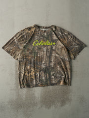 Vintage Y2K Camo Cabela's x Realtree Camo Tee (L)