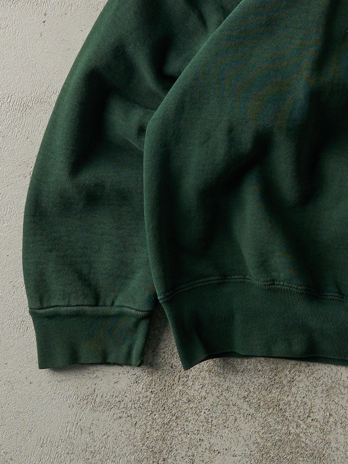 Vintage 90s Forest Green Blank Crewneck (L/XL)