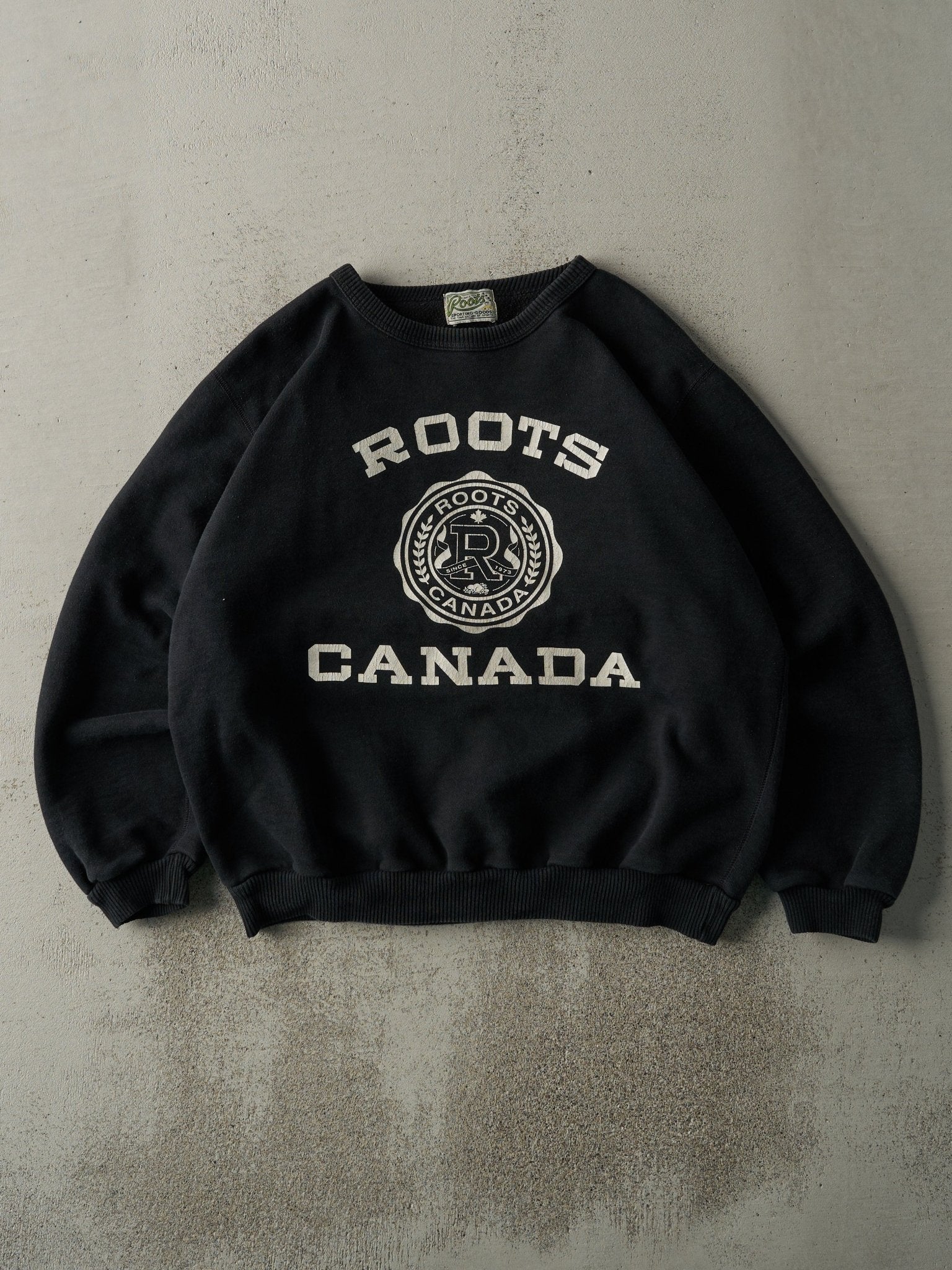 Vintage 90s Black Roots Canada Crewneck (L)