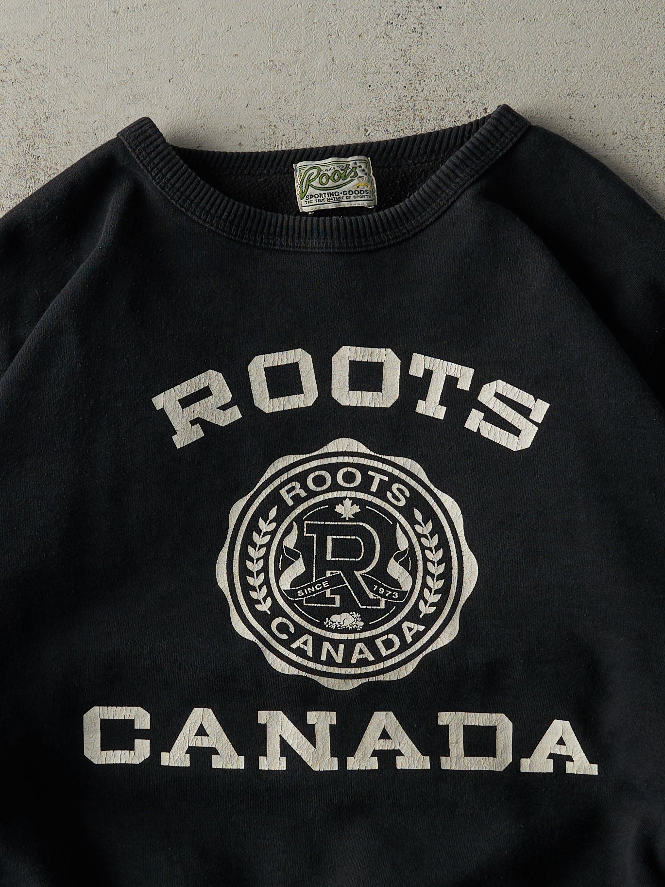 Vintage 90s Black Roots Canada Crewneck (L)