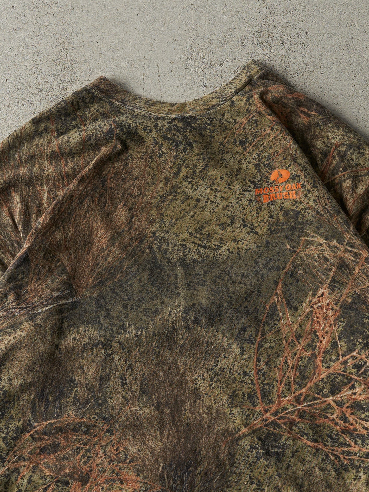 Vintage Y2K Mossy Oak Brush Camo Long Sleeve (L)