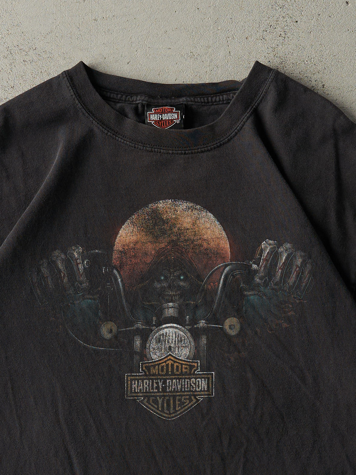 16' Black Peterborough Ontario Harley Davidson Tee (M)