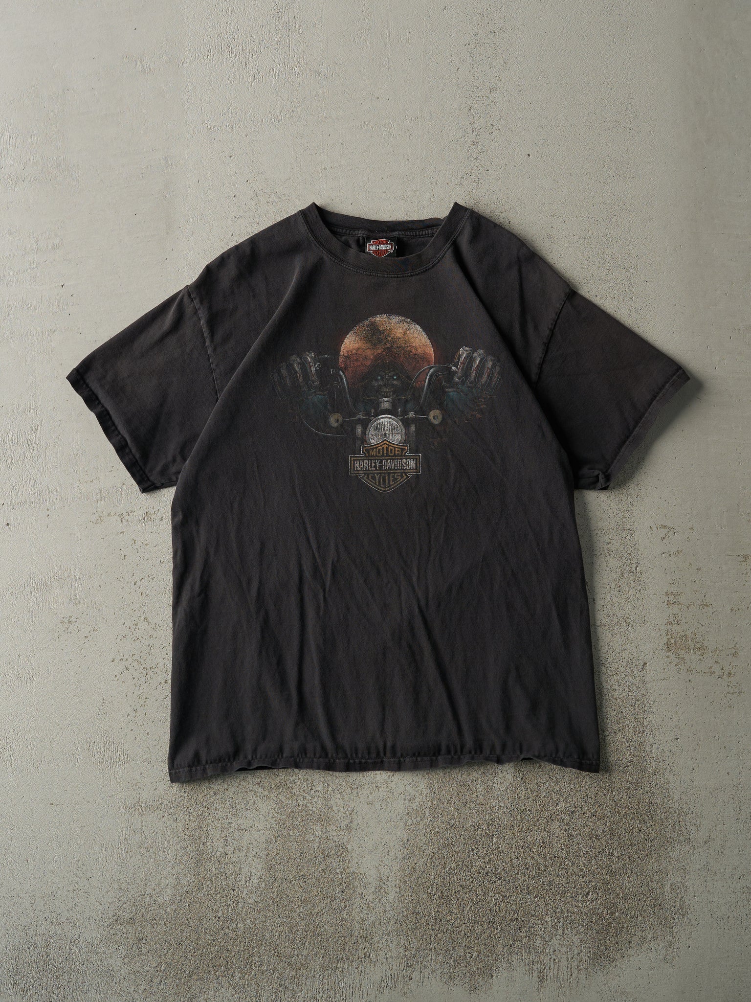 16' Black Peterborough Ontario Harley Davidson Tee (M)