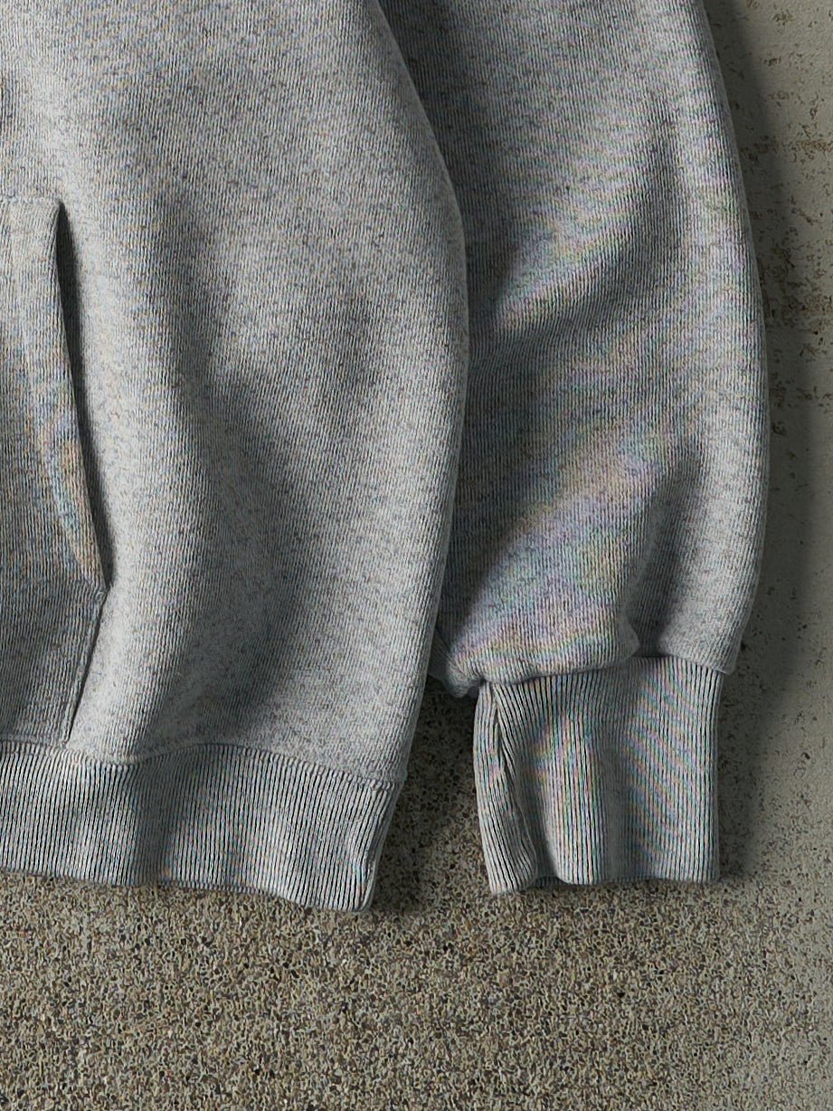 Vintage 90s Heather Grey Michigan State University Hoodie (M)