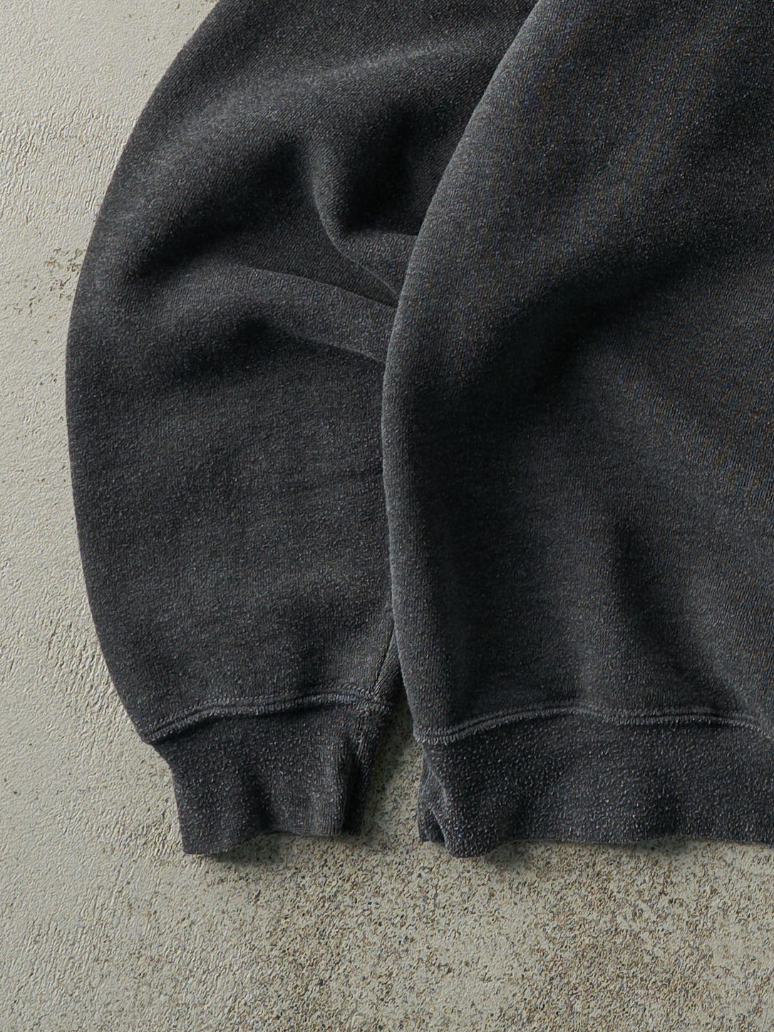 Vintage 90s Charcoal Grey Blank Crewneck (M)