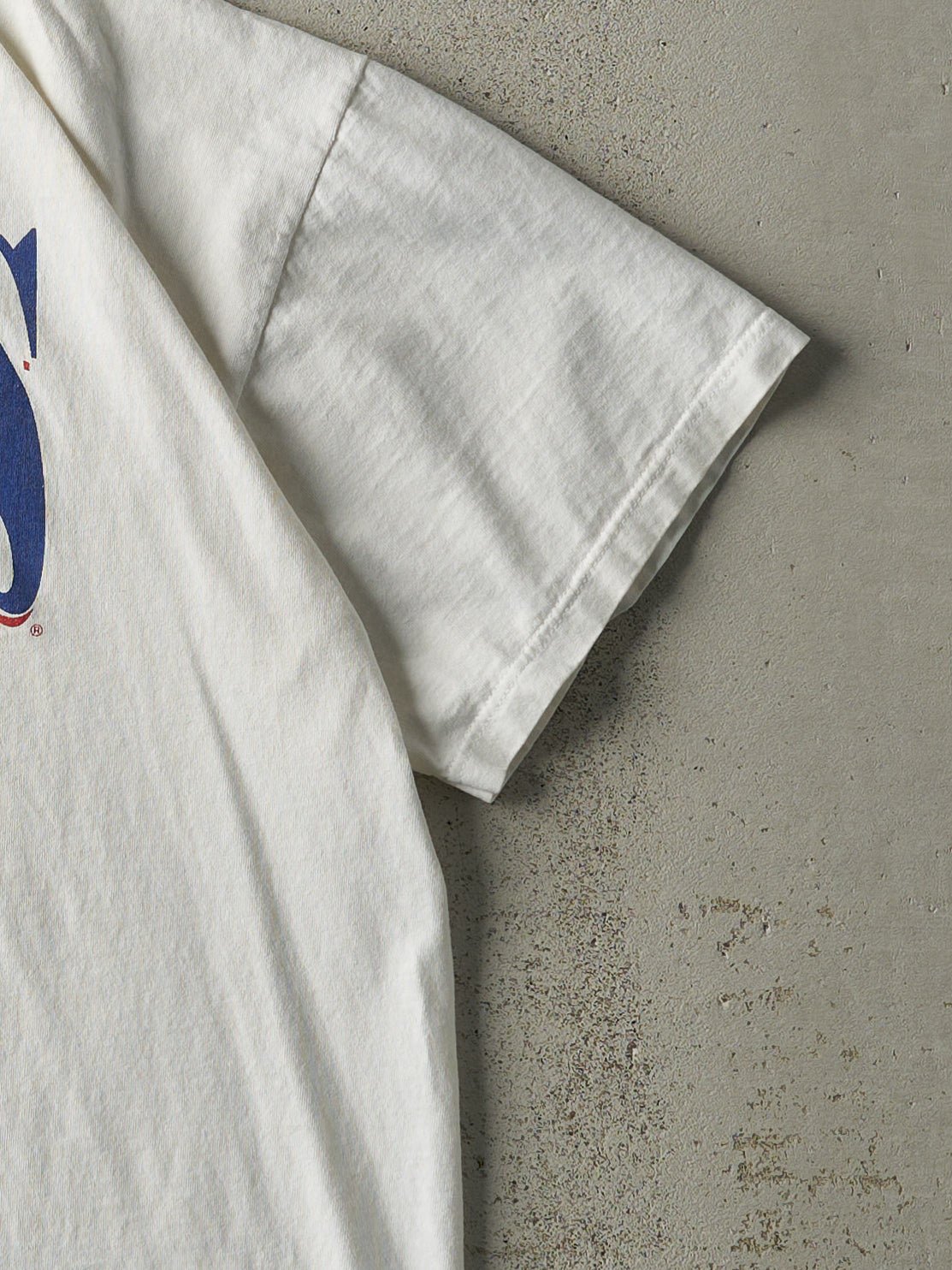 Vintage 96' White New York Yankees Russell Athletic Tee (L)