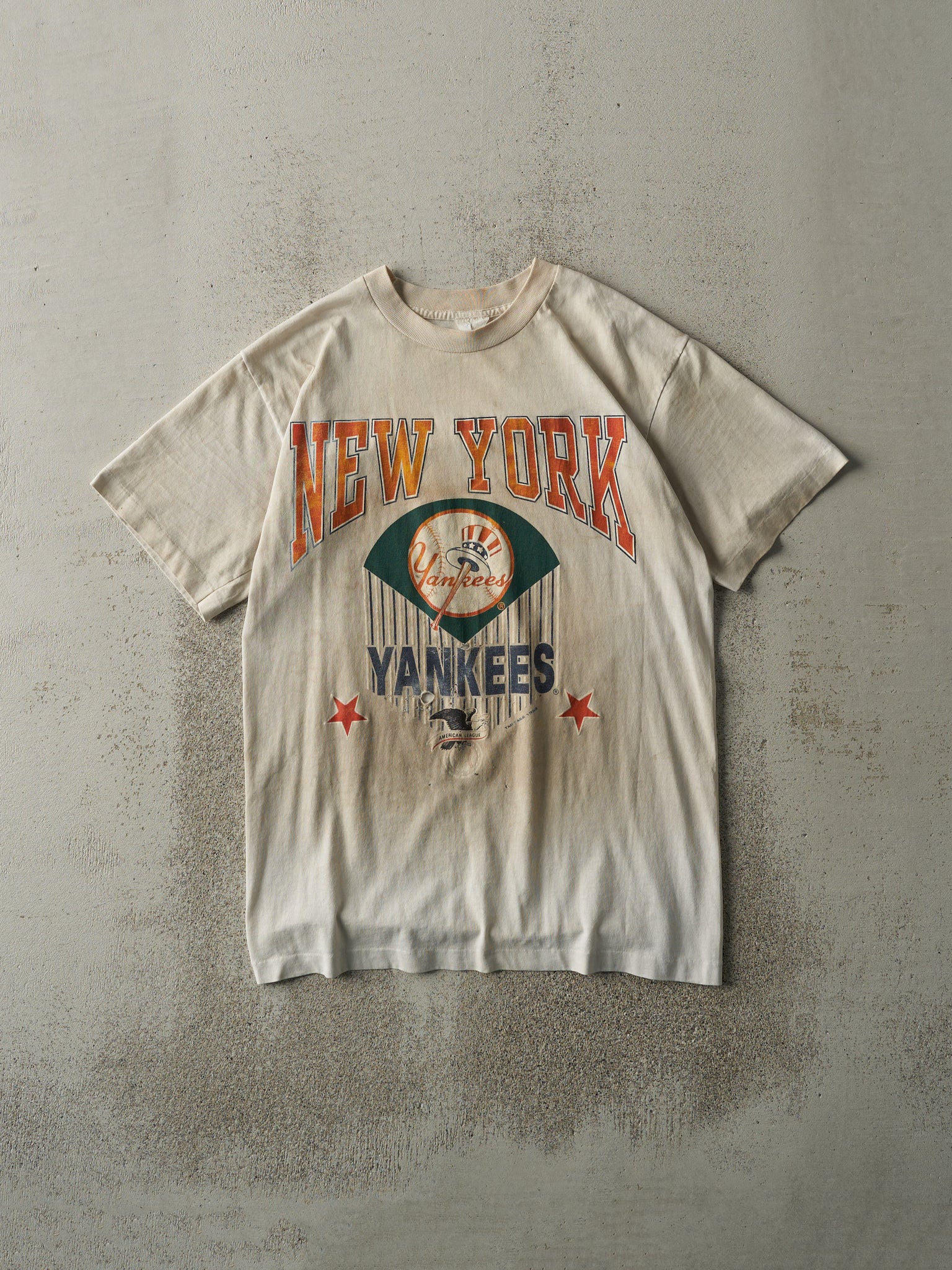 Vintage 93'  New York Yankees Single Stitch Tee (S)