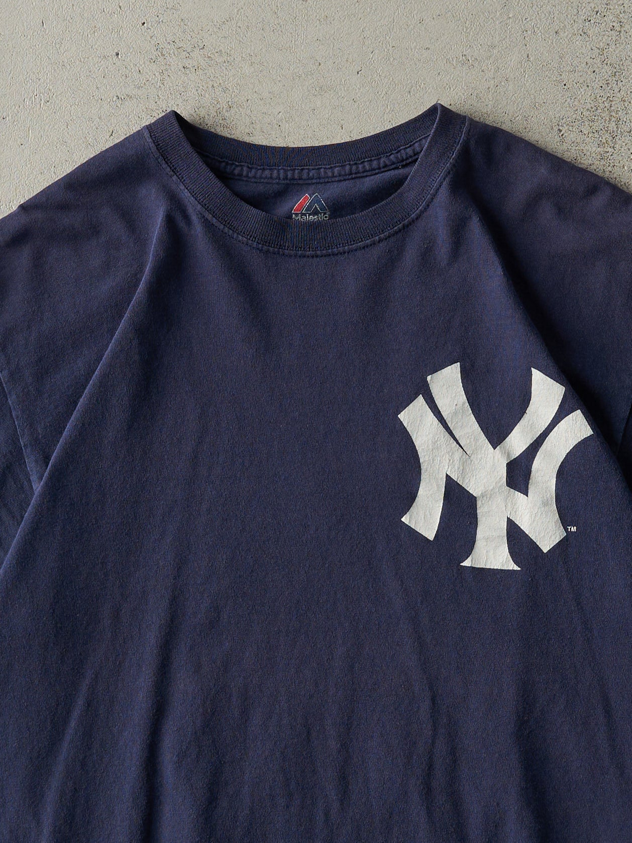Vintage Y2K Navy Blue New York Yankees O'Neill Player Tee (S)