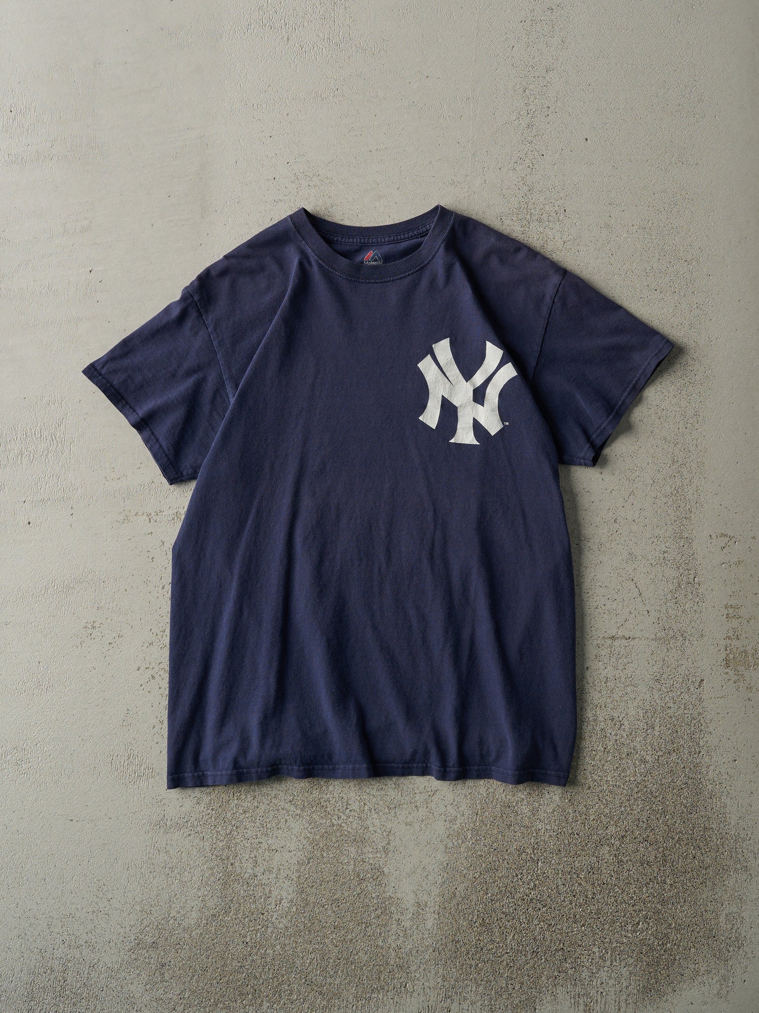 Vintage Y2K Navy Blue New York Yankees O'Neill Player Tee (S)