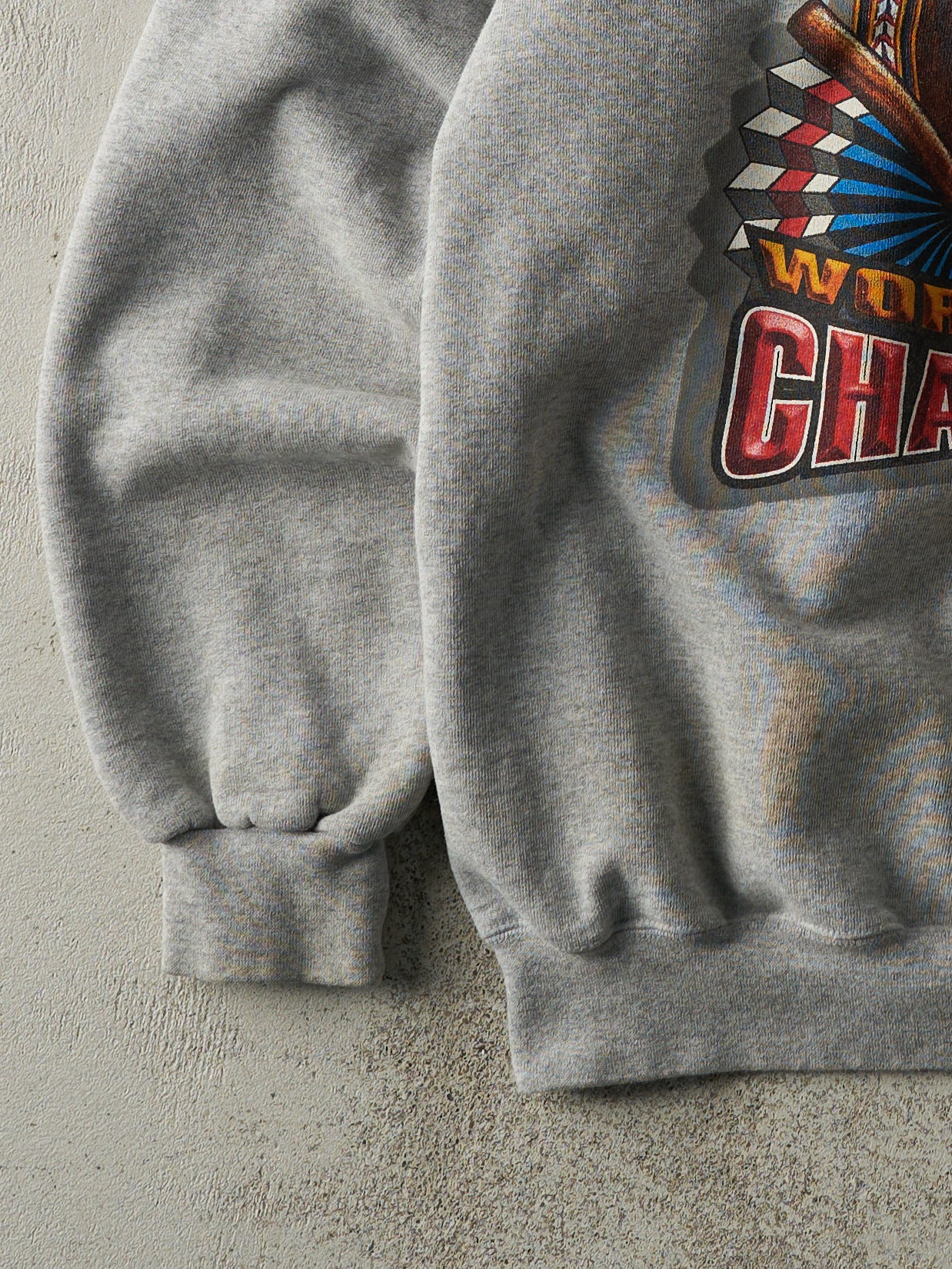 Vintage 96' Grey New York Yankees World Series Champions Crewneck (L)