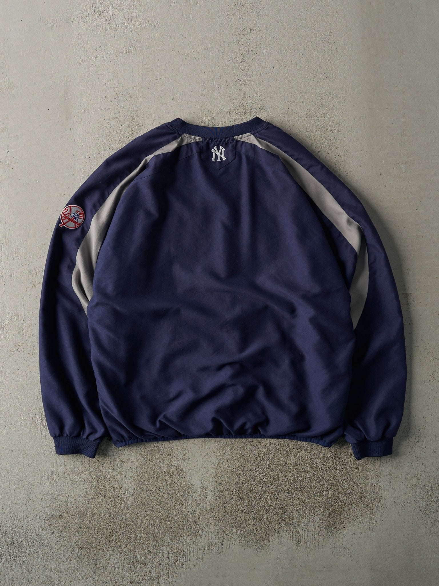 Vintage Y2K  New York Yankees Lightweight Pullover Jacket (L)