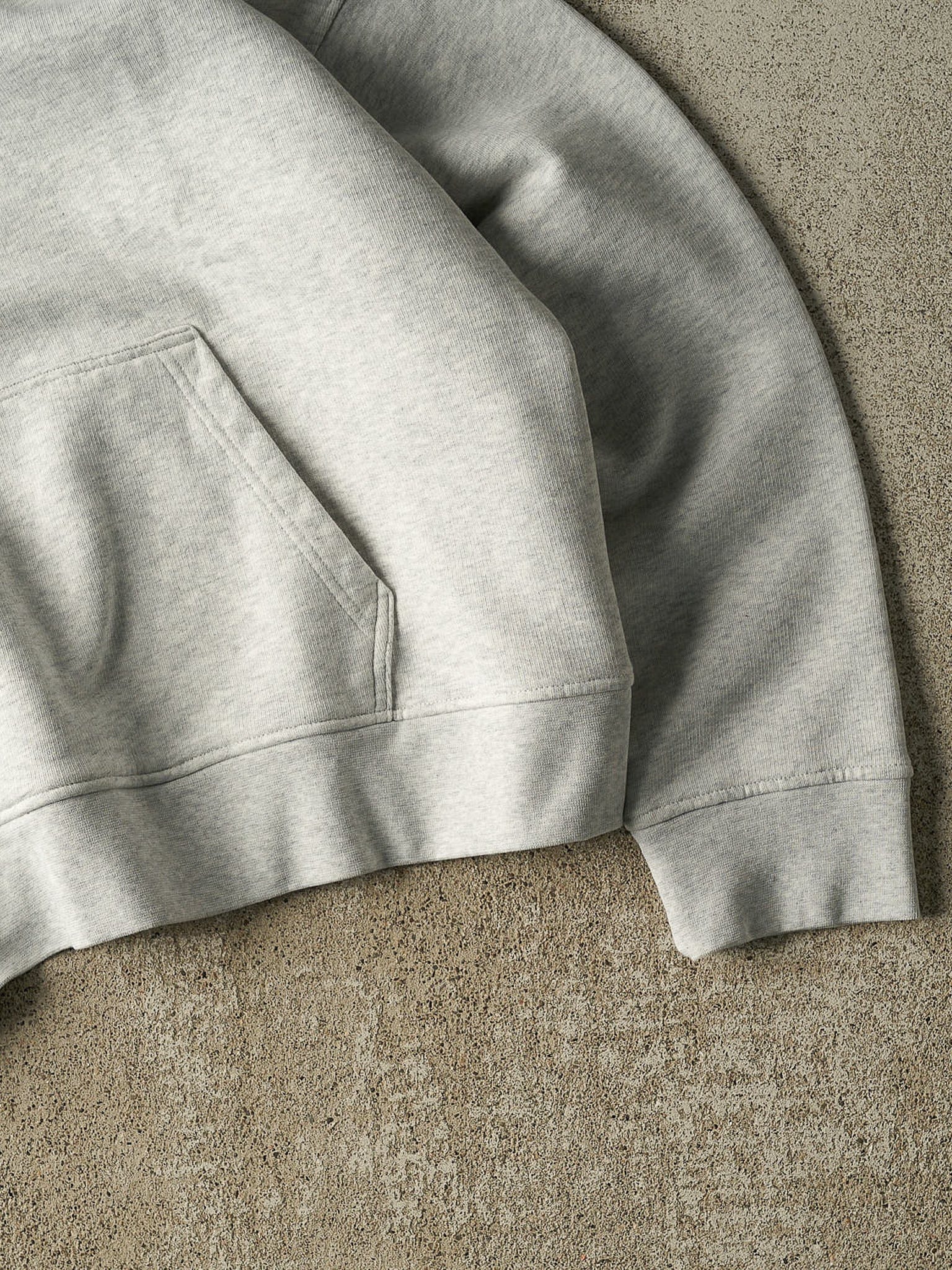 Everyday Boxy Hoodie – Heather Grey