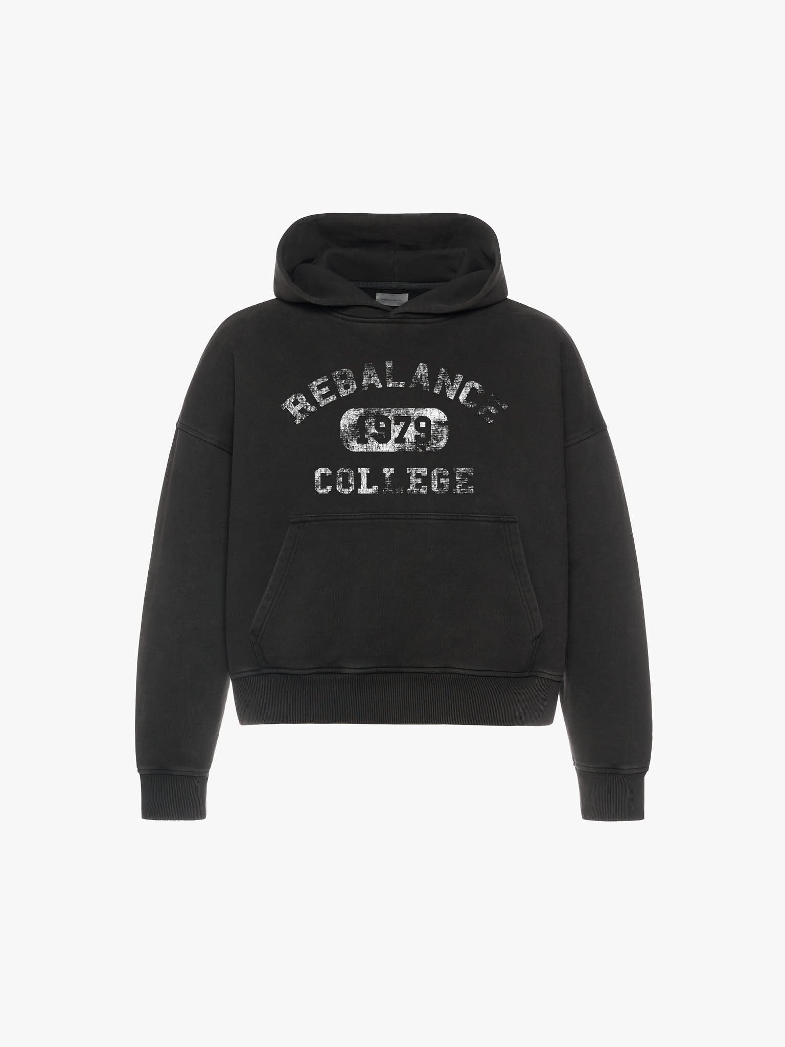 Homecoming College Hoodie - Jet Black