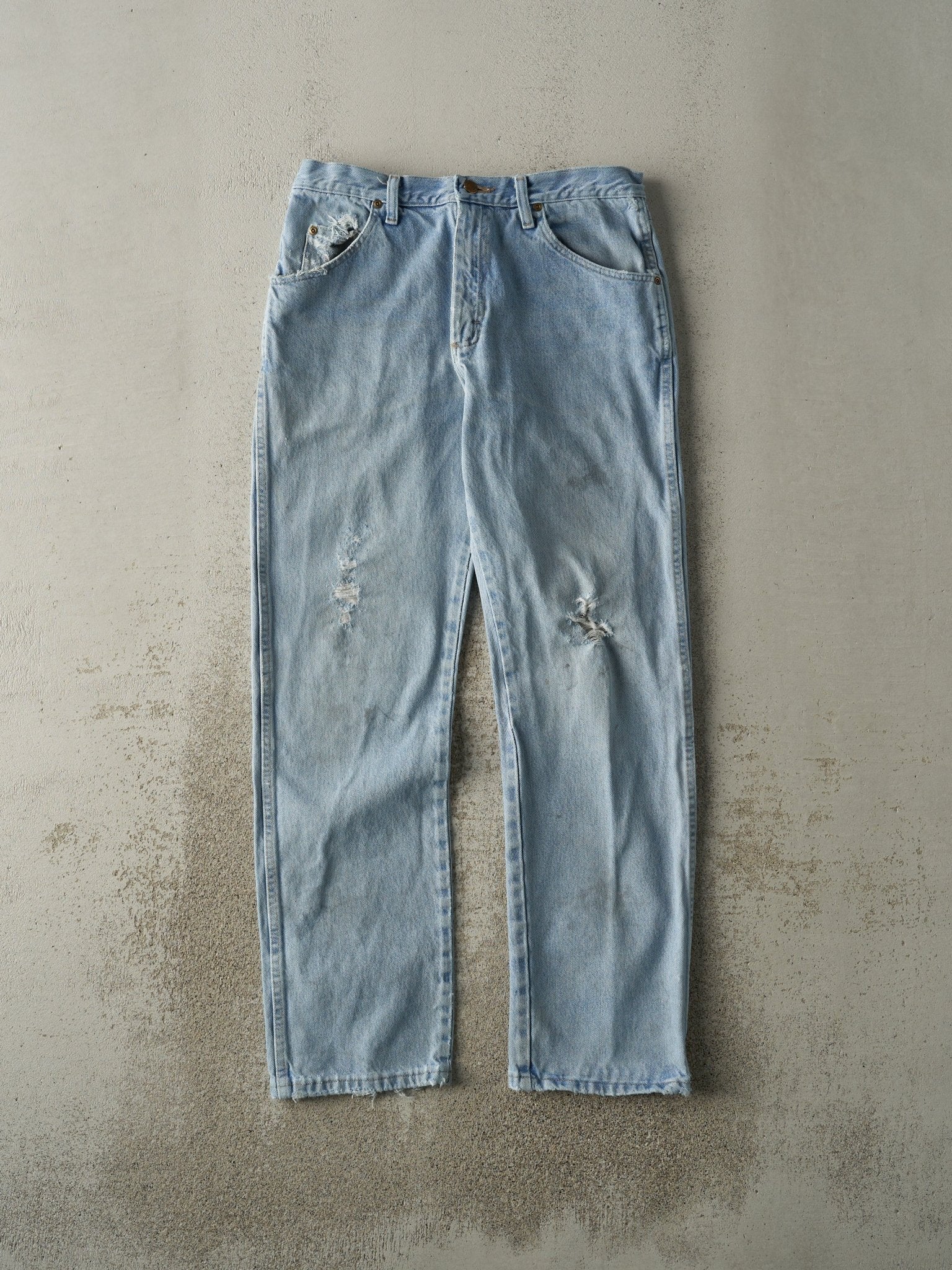 Vintage 90s Light Wash Wrangler Jeans (31x30.5)