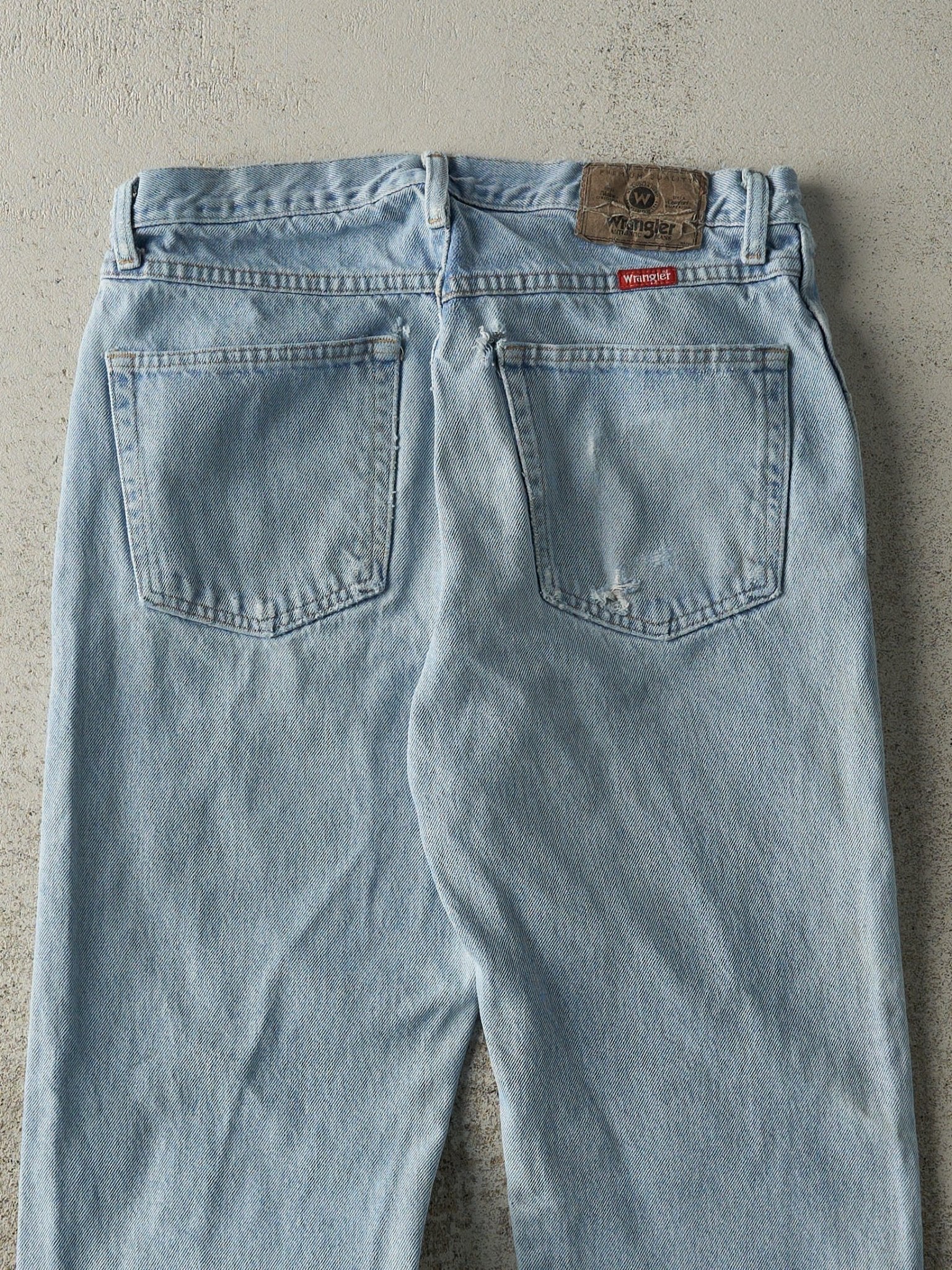 Vintage 90s Light Wash Wrangler Jeans (31x30.5)