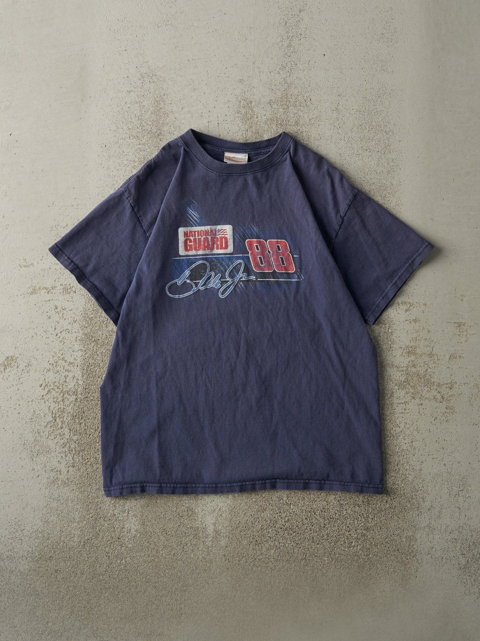 Vintage 07' Navy Blue Dale Earnhardt Jr. Nascar Racing Tee (M)