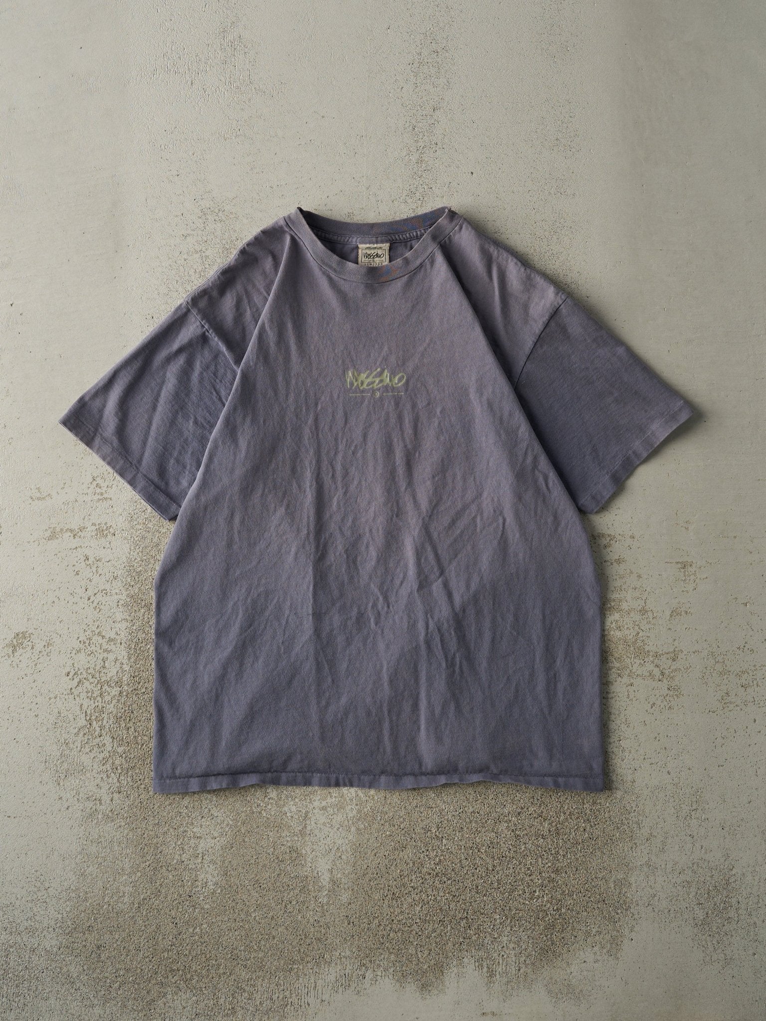 Vintage 90s Navy Blue Mossimo Single Stitch Tee (L)